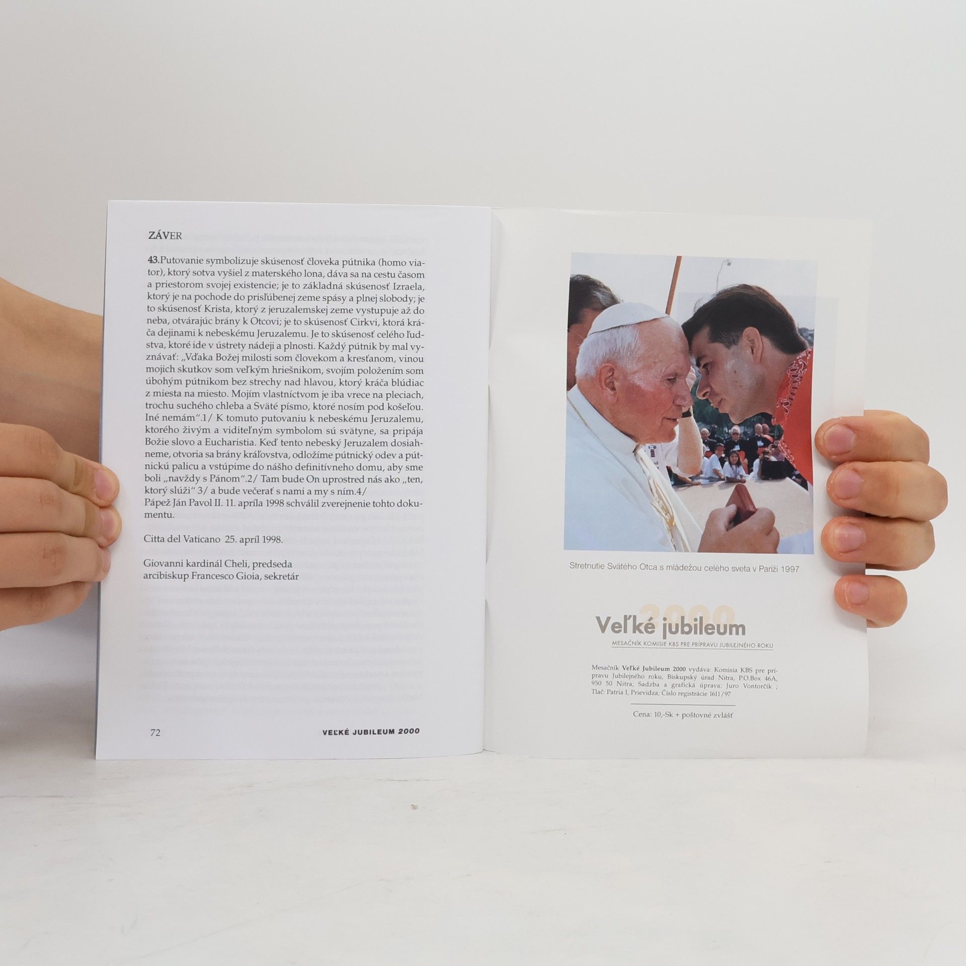 Collectif d'auteurs Veľké jubileum 2000 6/1999