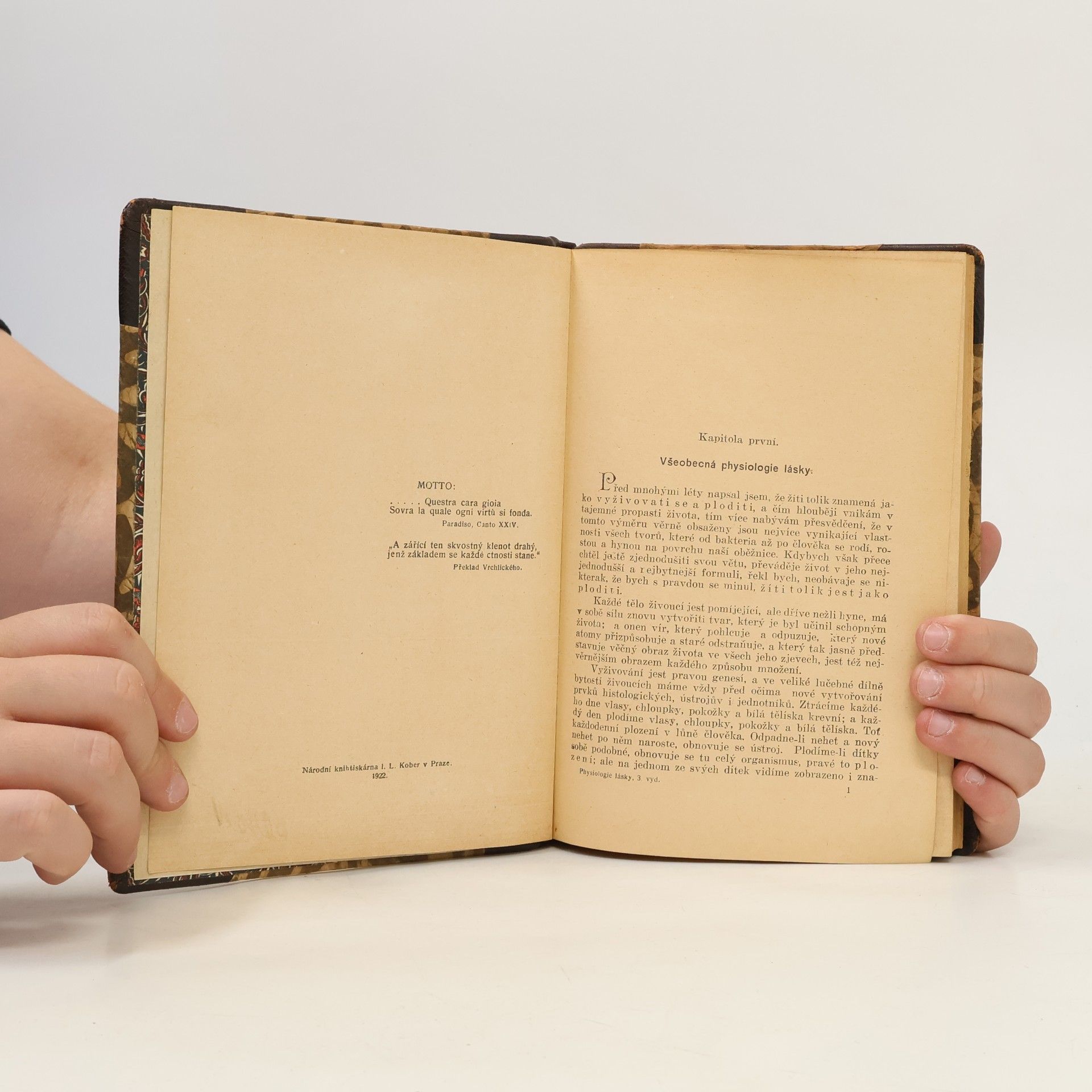 Paolo Mantegazza Physiologie lásky