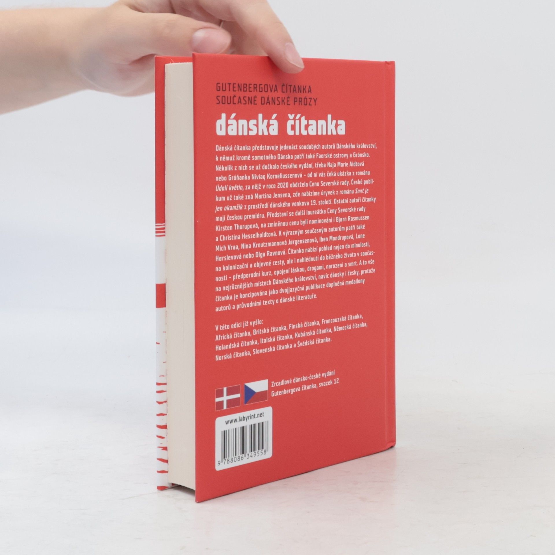 Kolektív autorov Dánská čítanka : Gutenbergova čítanka současné dánské prózy : dánsko-české vydání Gutenbergova čítanka současné dánské prózy