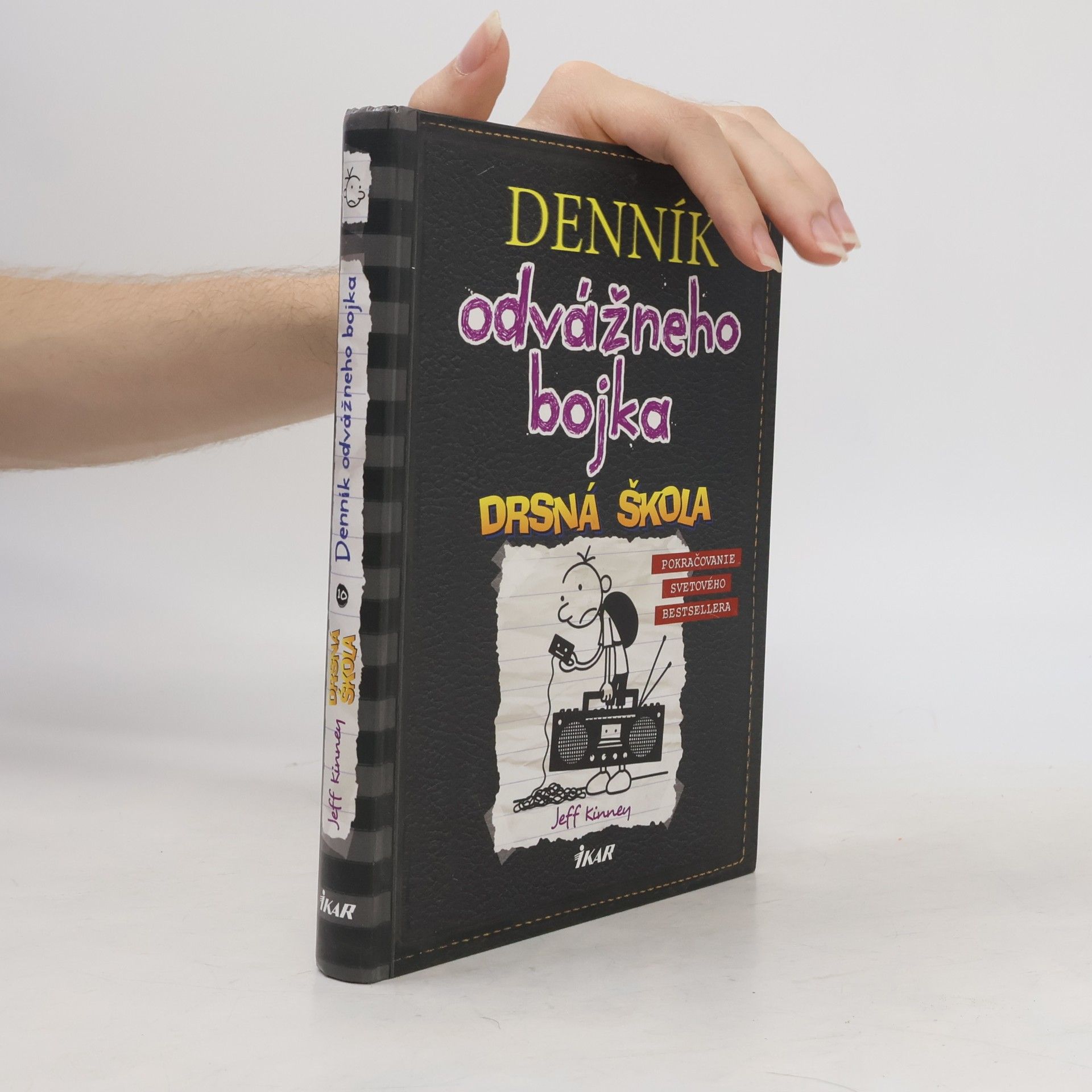 Jeff Kinney Denník odvážneho bojka 10. Drsná škola