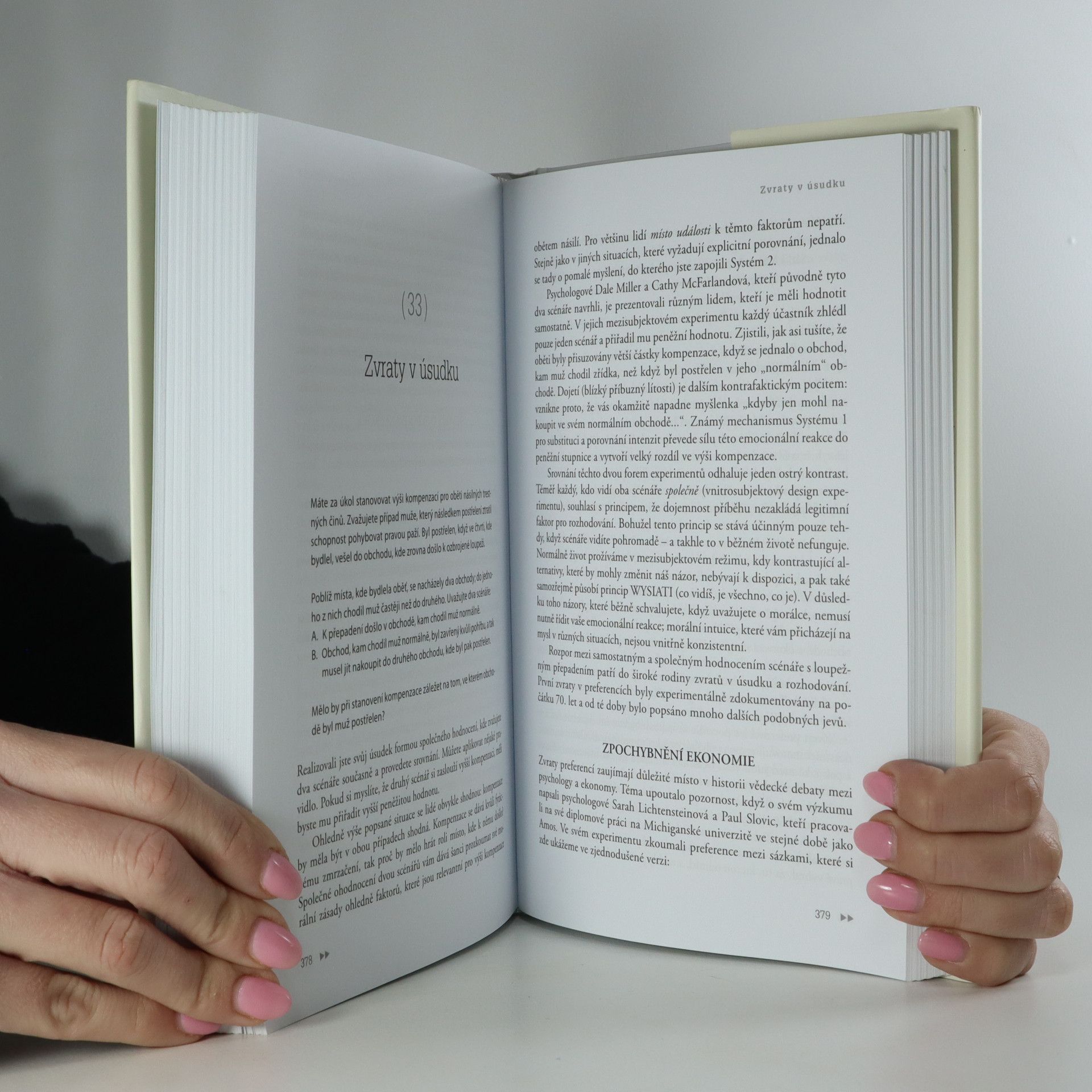 Daniel Kahneman Myšlení: Rychlé a pomalé