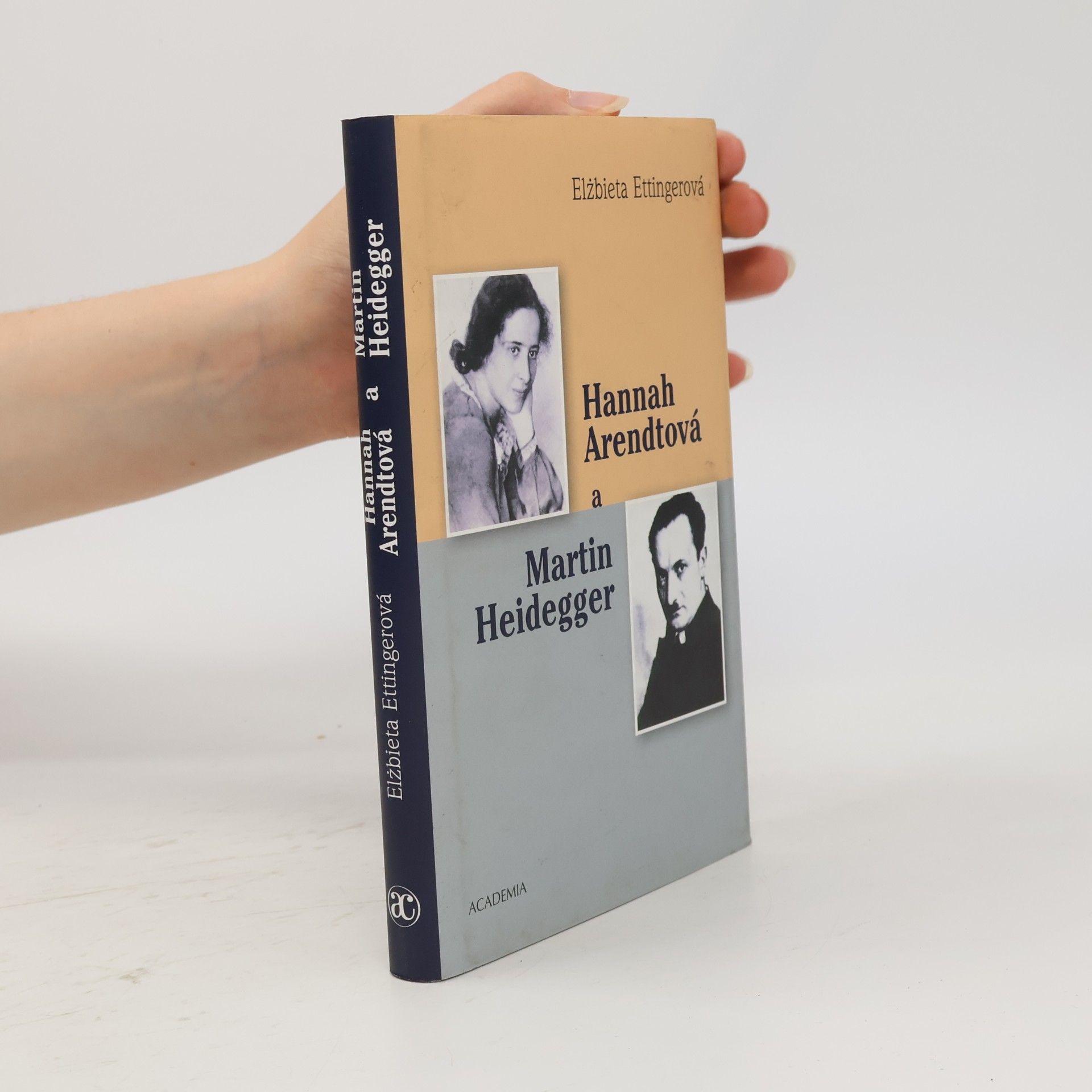 Elzbieta Ettinger Hannah Arendtová a Martin Heidegger
