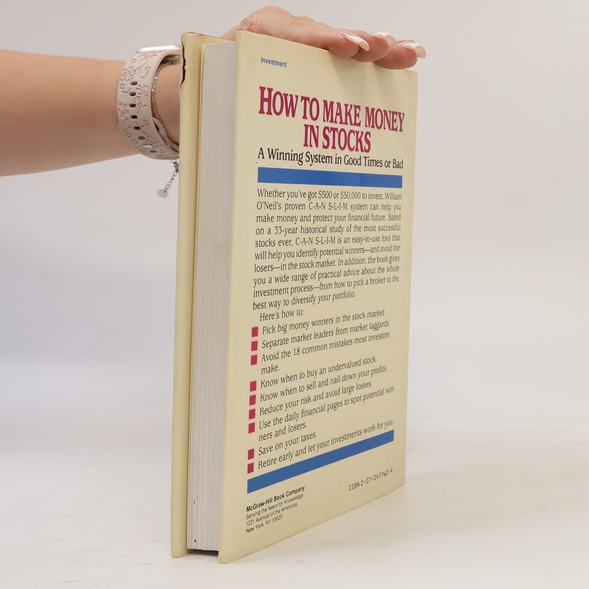 William J. O. Neil How to Make Money In Stocks
