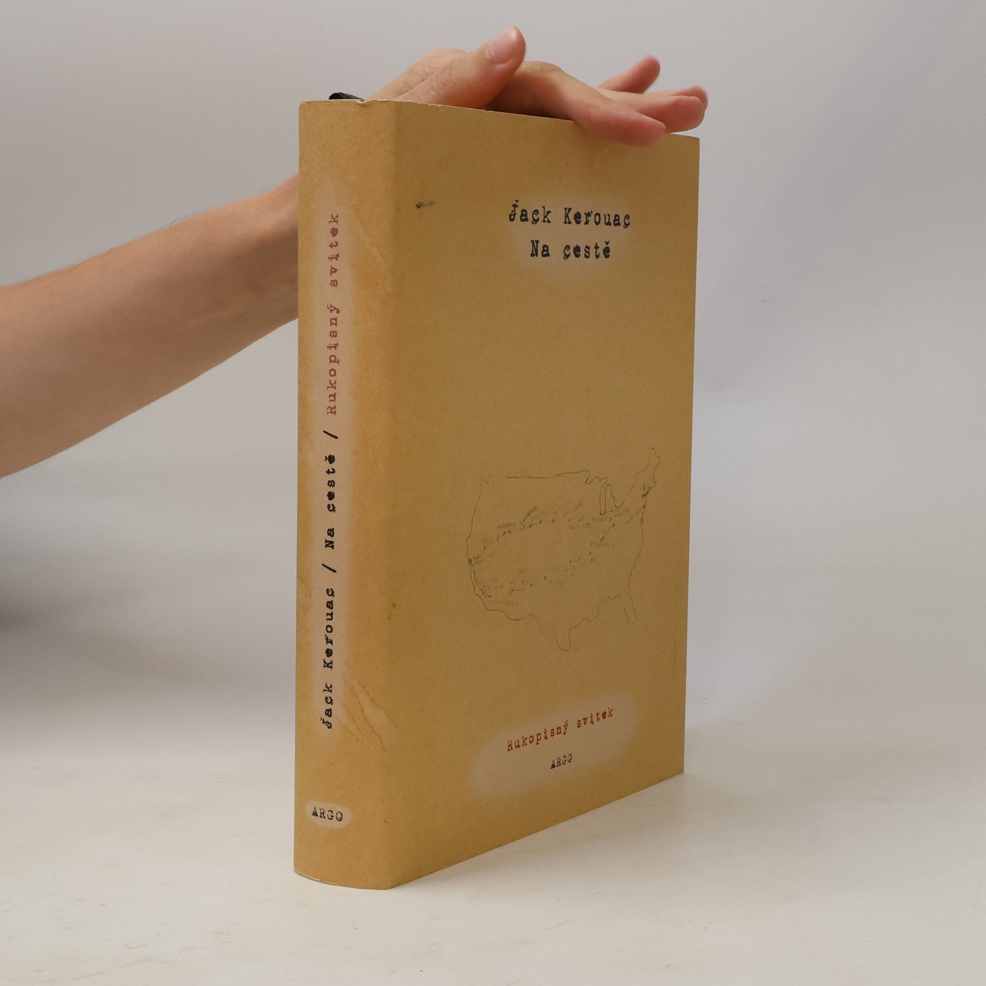 Jack Kerouac Na cestě : rukopisný svitek