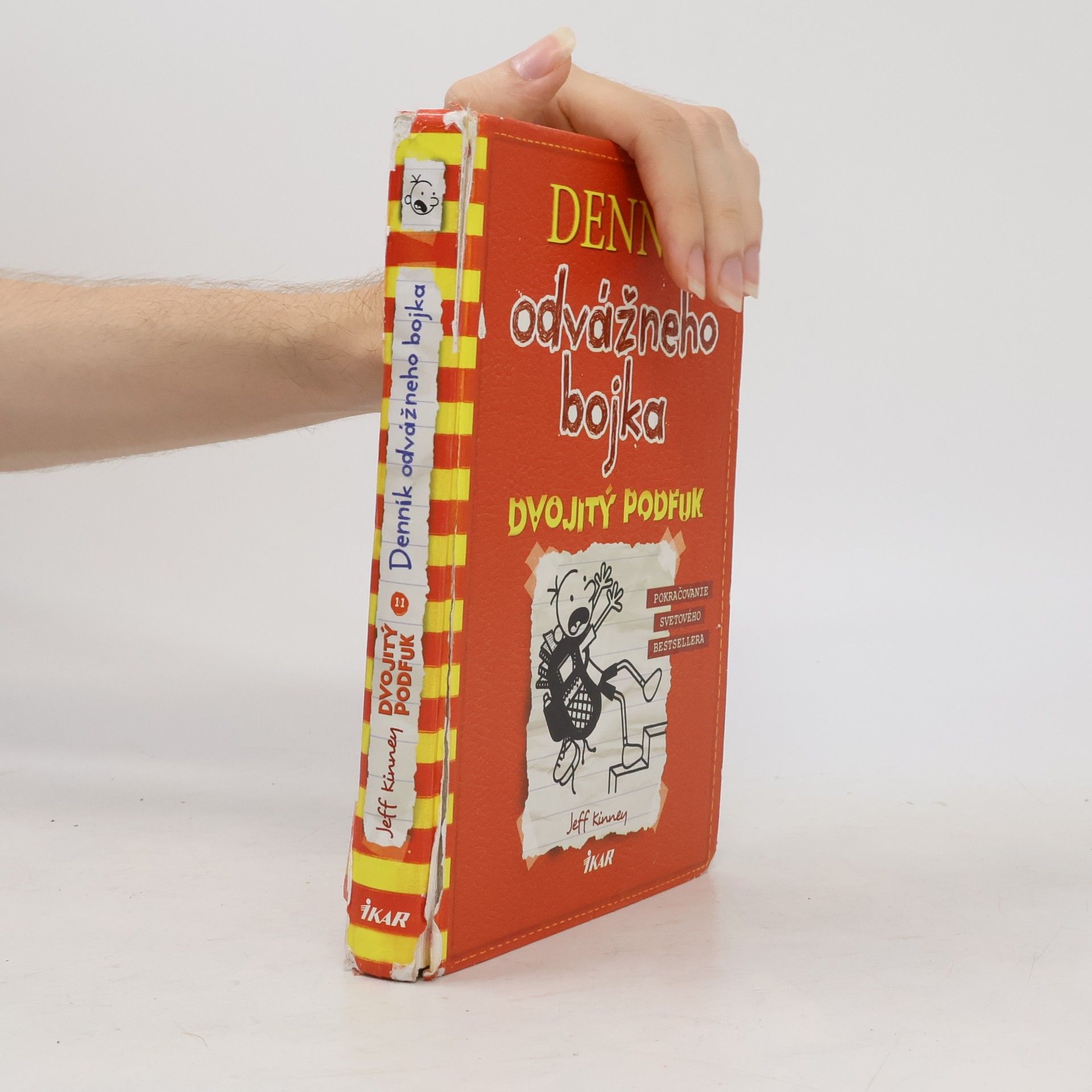 Jeff Kinney Denník odvážneho bojka 11. Dvojitý podfuk