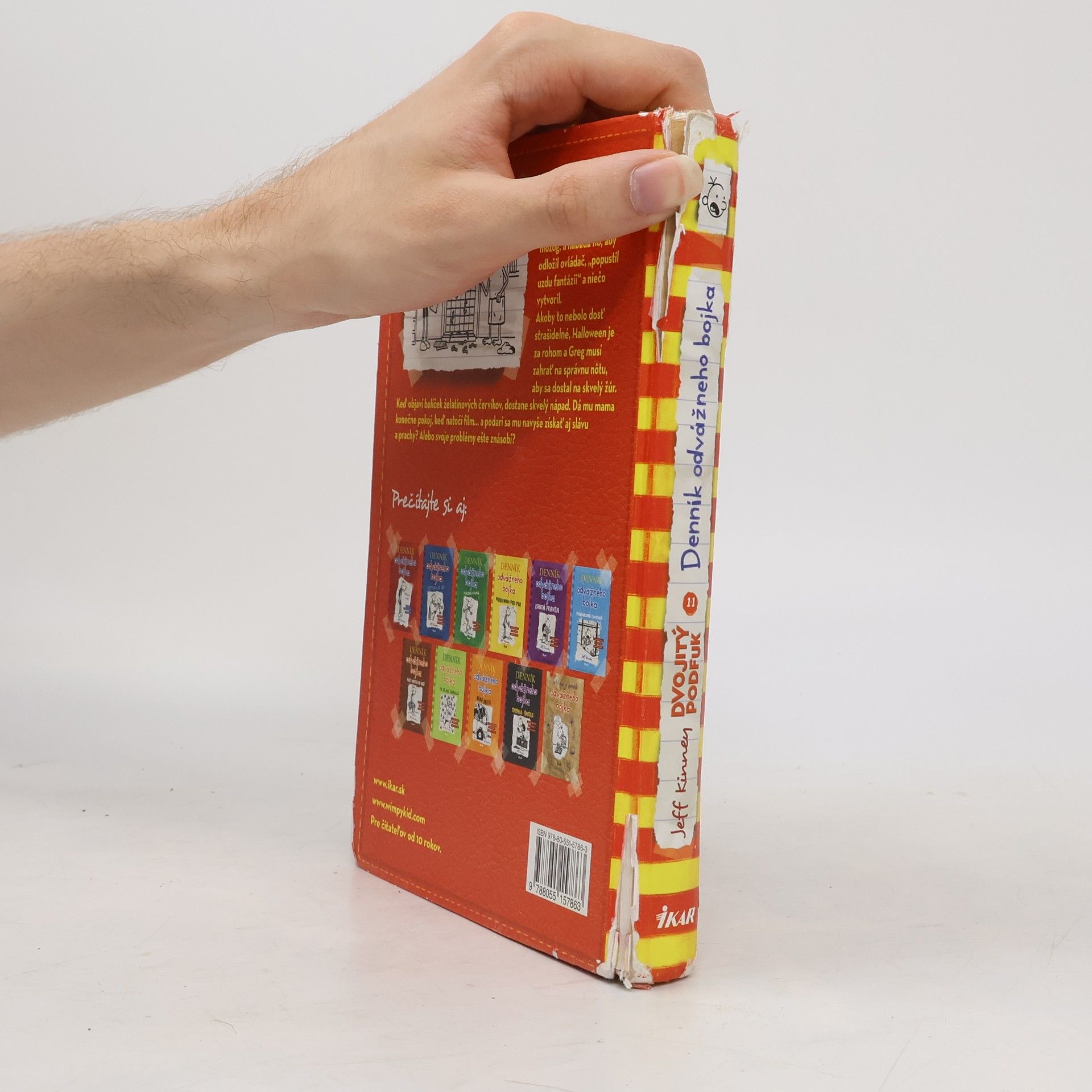 Jeff Kinney Denník odvážneho bojka 11. Dvojitý podfuk
