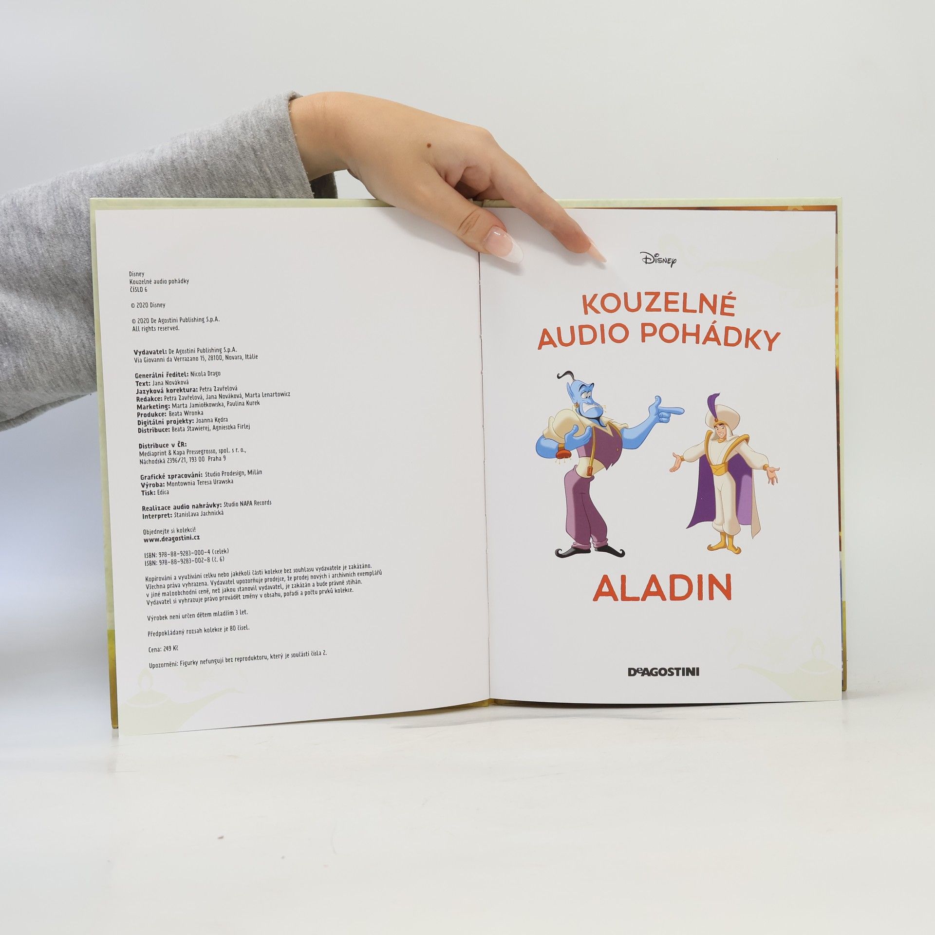 Various authors Kouzelné audio pohádky 6. Aladin