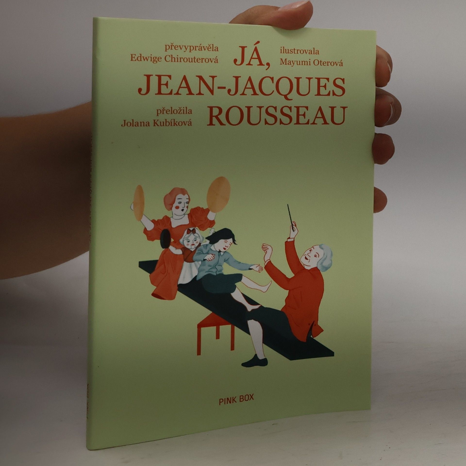 Edwige Chirouter Já, Jean-Jacques Rousseau