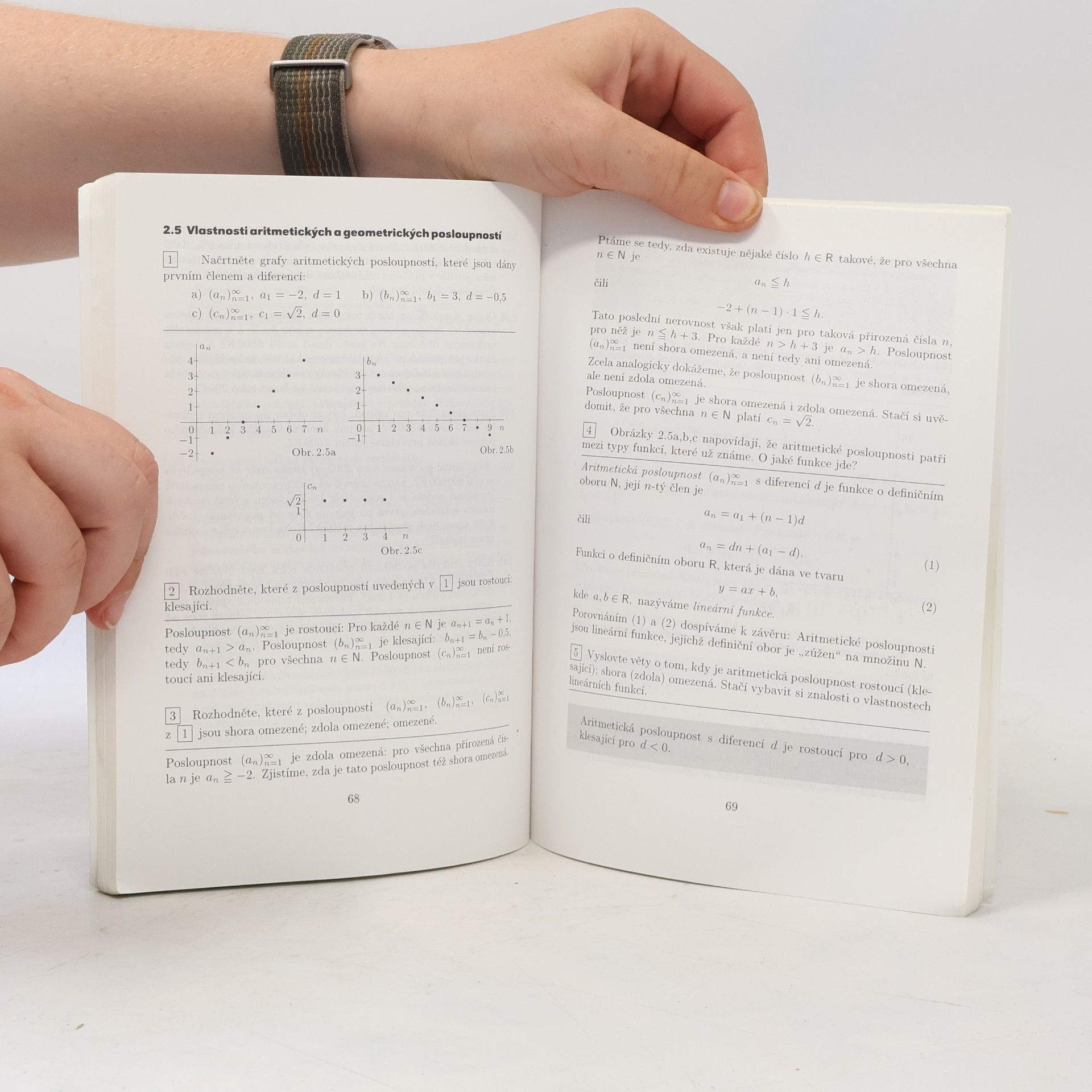 Oldřich Odvárko Matematika pro gymnázia. Posloupnosti a řady