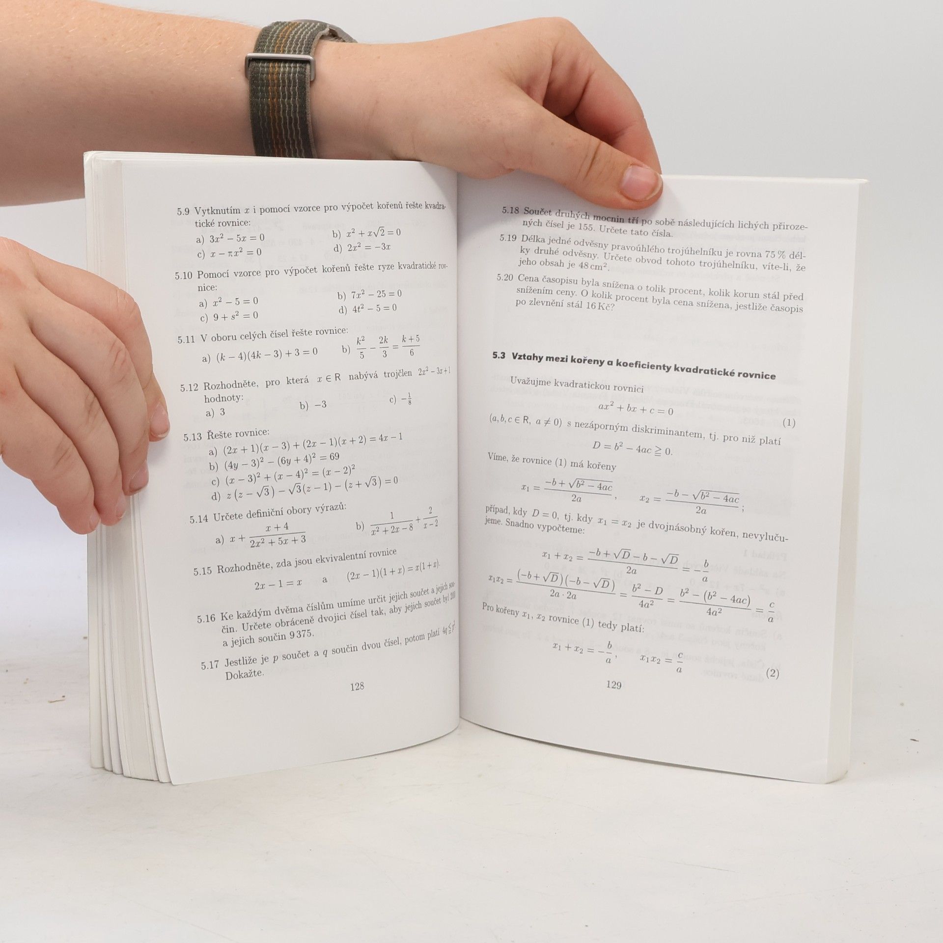 Jura Charvát Matematika pro gymnázia. Rovnice a nerovnice