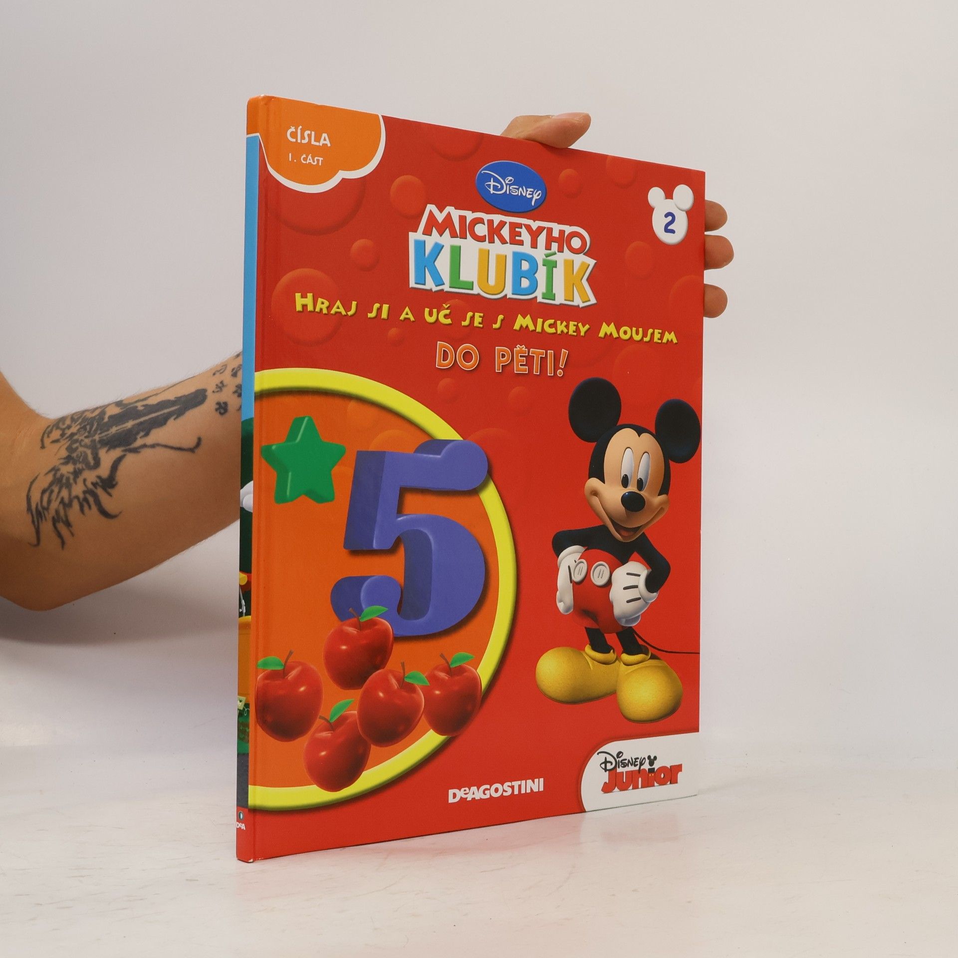 Kolektív autorov Hraj si a uč se s Mickey Mousem 2. Do pěti!