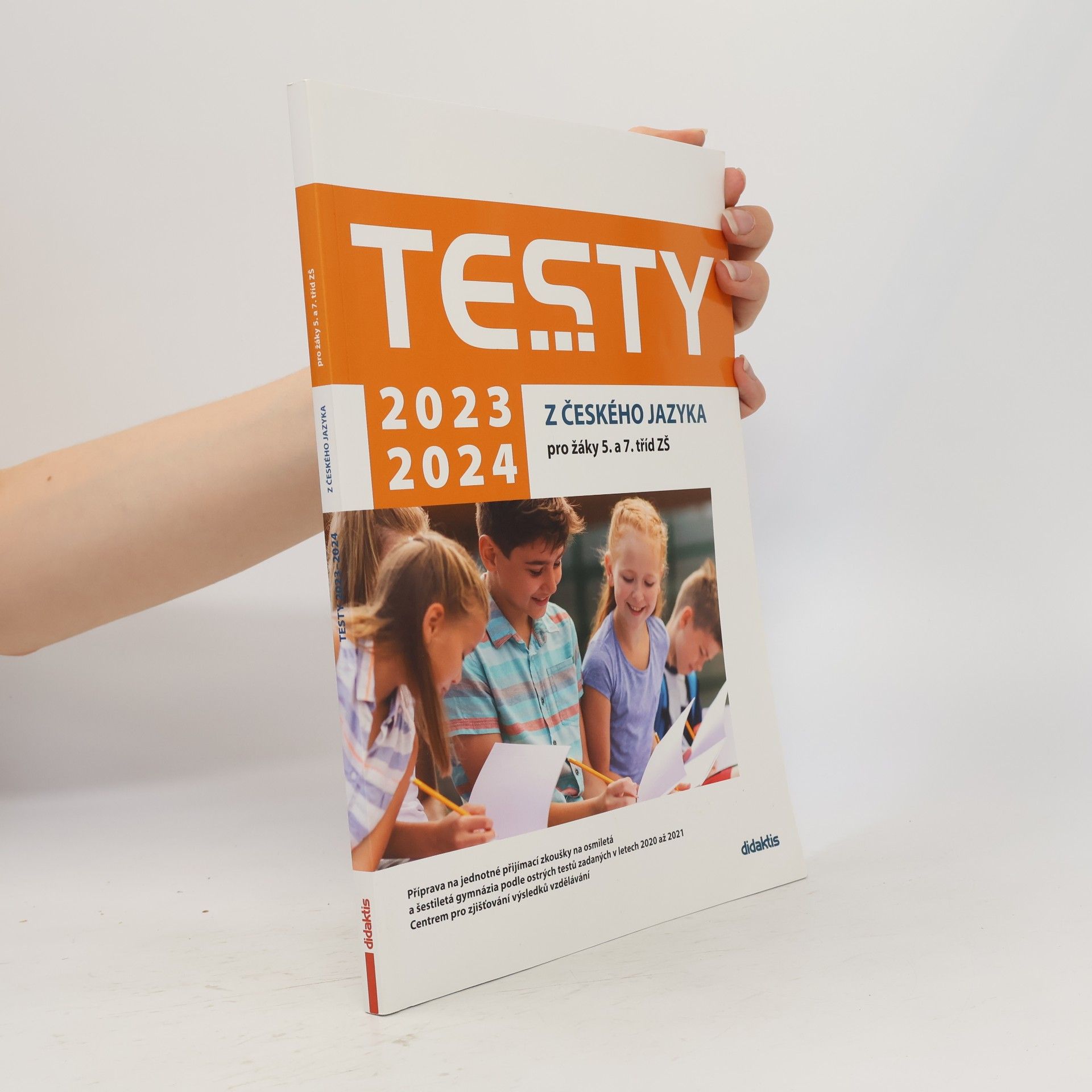 Various authors Testy 2023-2024 z českého jazyka pro žáky 5. a 7. tříd ZŠ