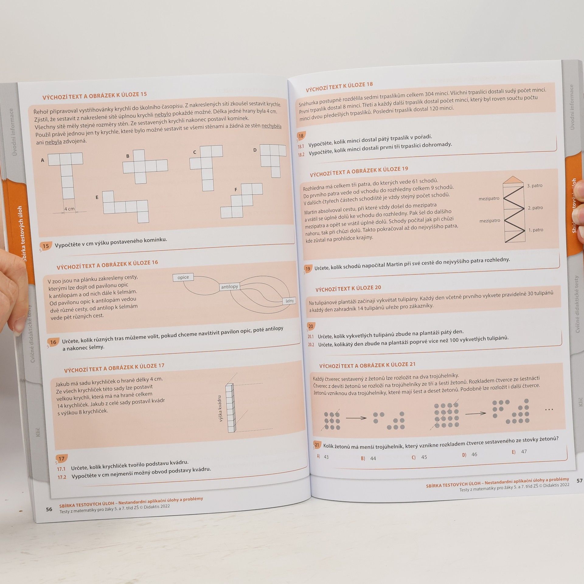 Magda Králová Testy 2023-2024 z matematiky pro žáky 5. a 7. tříd ZŠ