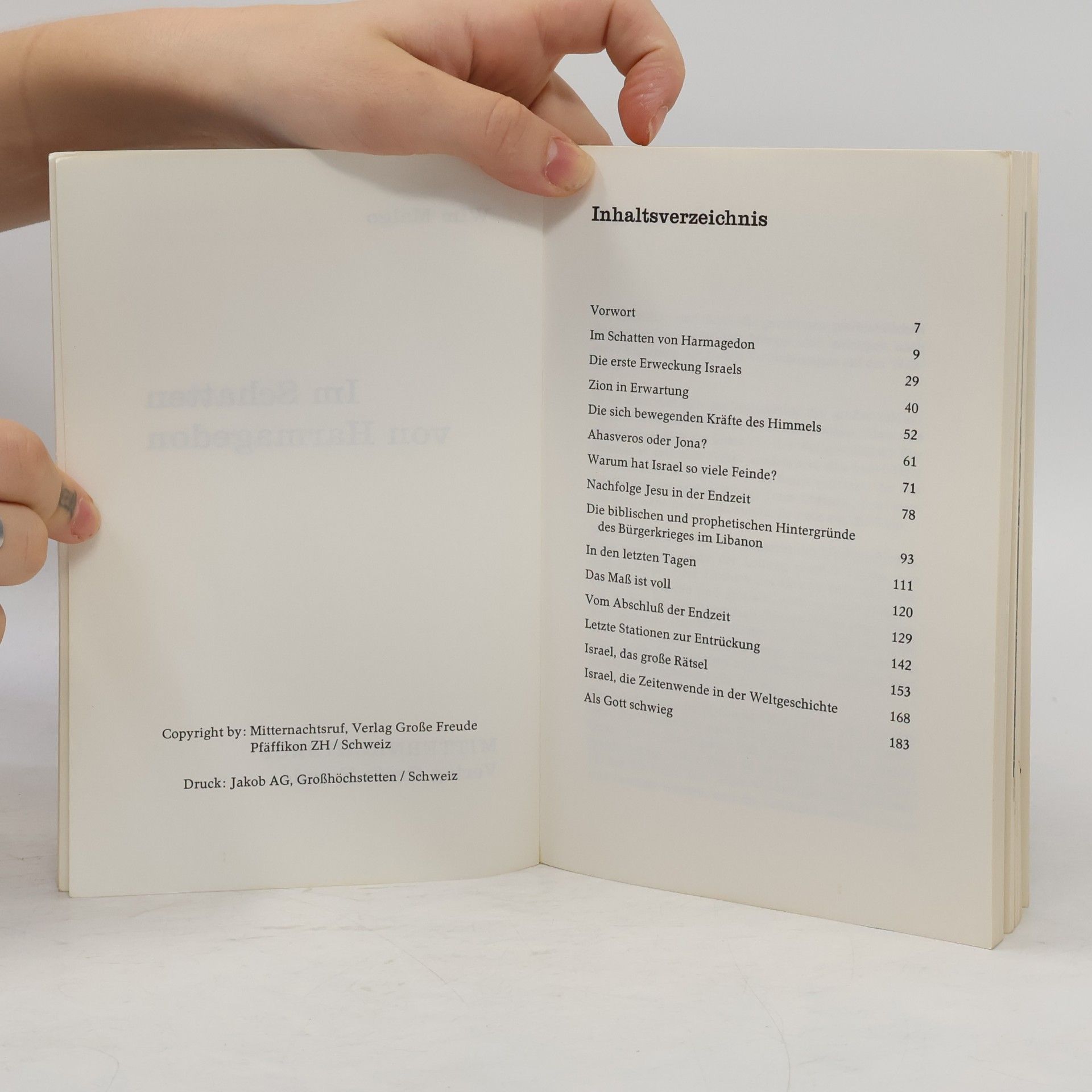 Wim Malgo Im Schatten von Harmagedon
