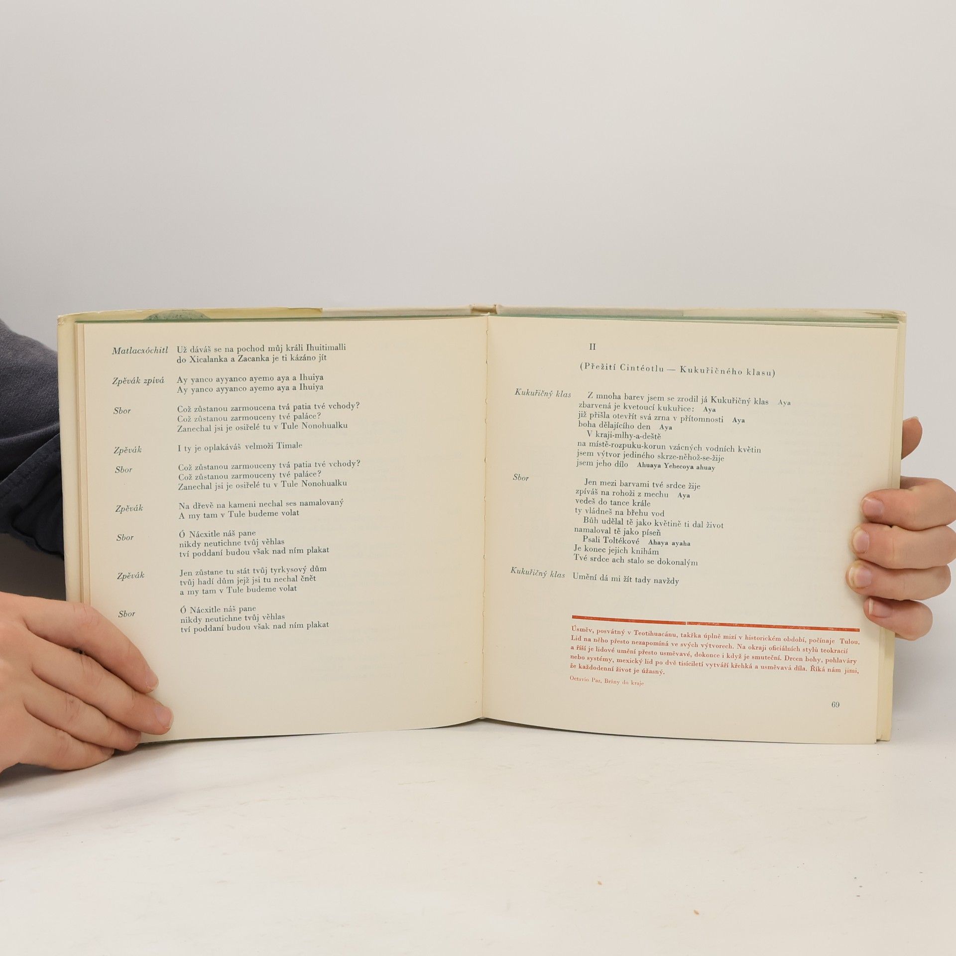 Vladimír Mikeš Tanec živlů. Poezie starých Aztéků