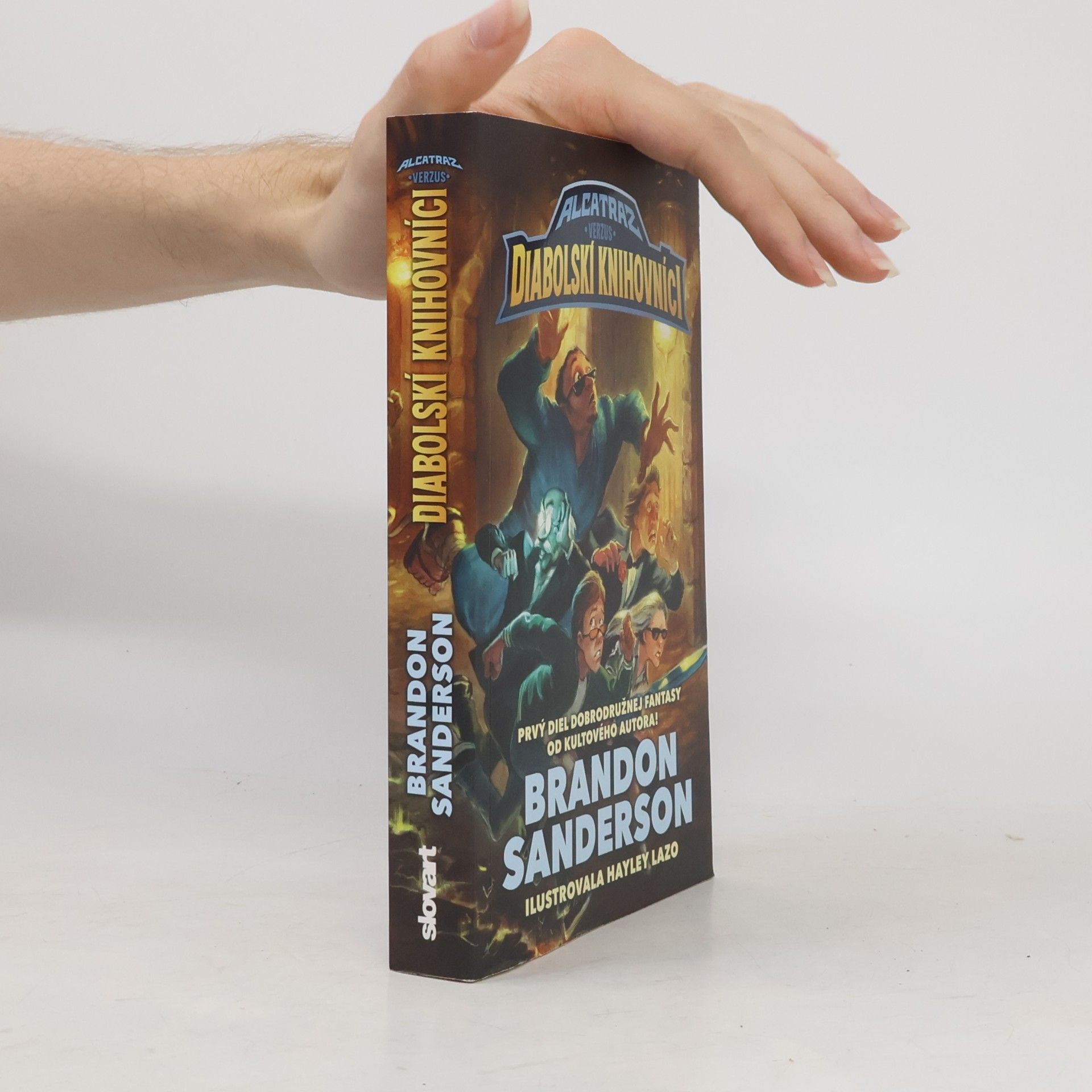 Brandon Sanderson Alcatraz verzus diabolskí knihovníci 1