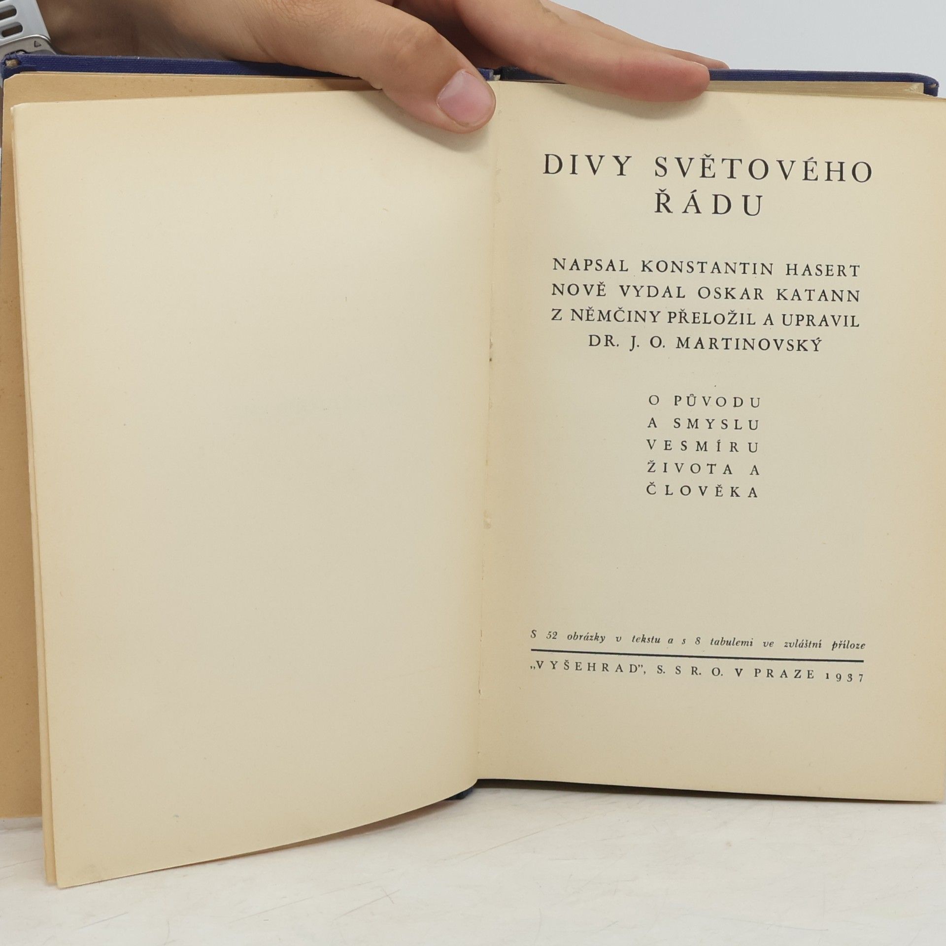 Konstantin Hasert Divy světového řádu