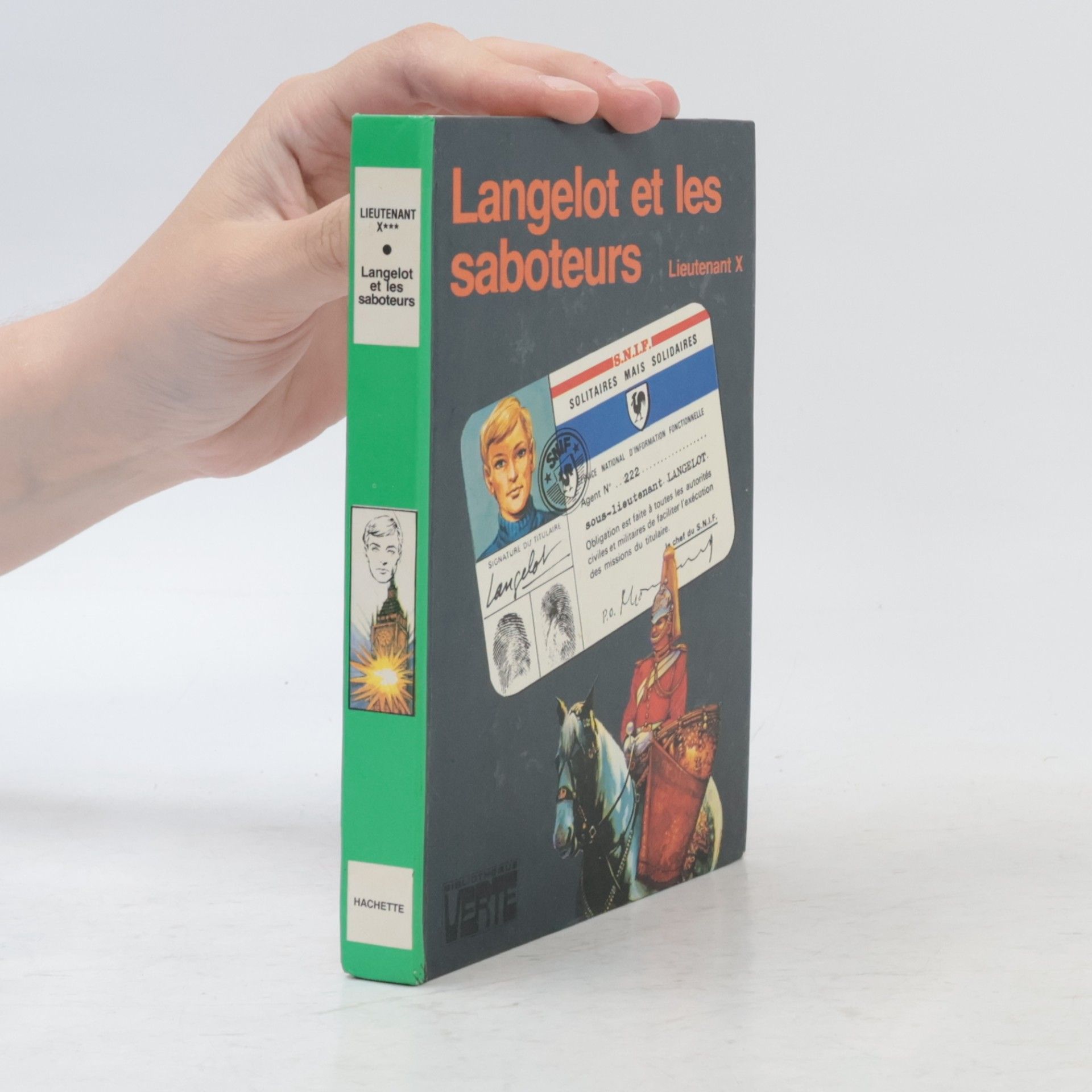 Lieutenant X: Langelot et les saboteurs