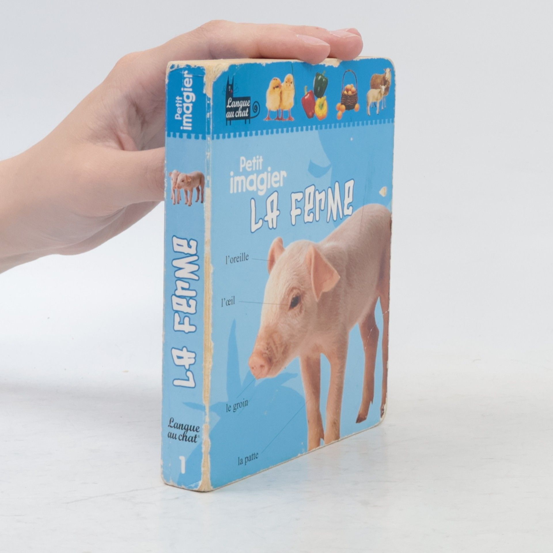 Langue au chat La ferme
