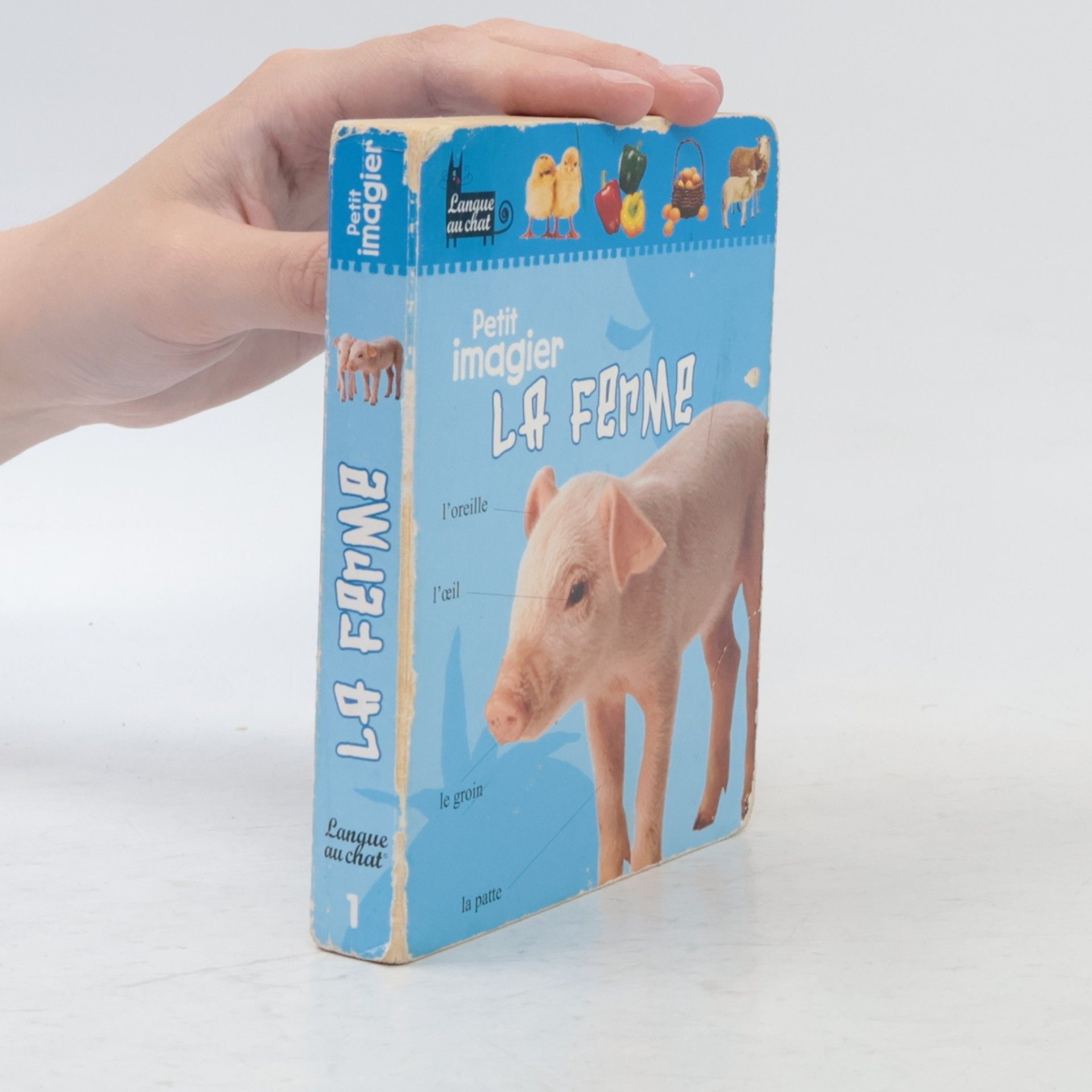 Langue au chat La ferme