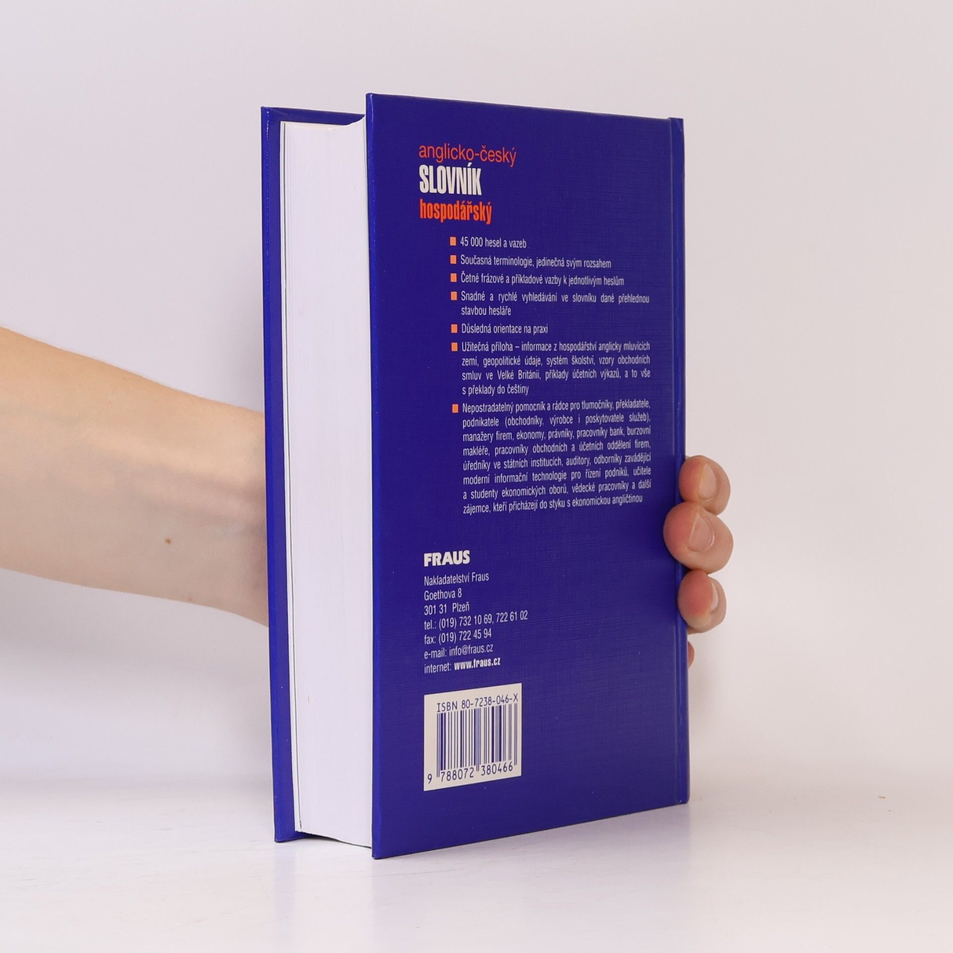 Marcela Straková Anglicko-český hospodářský slovník. English-Czech dictionary of business
