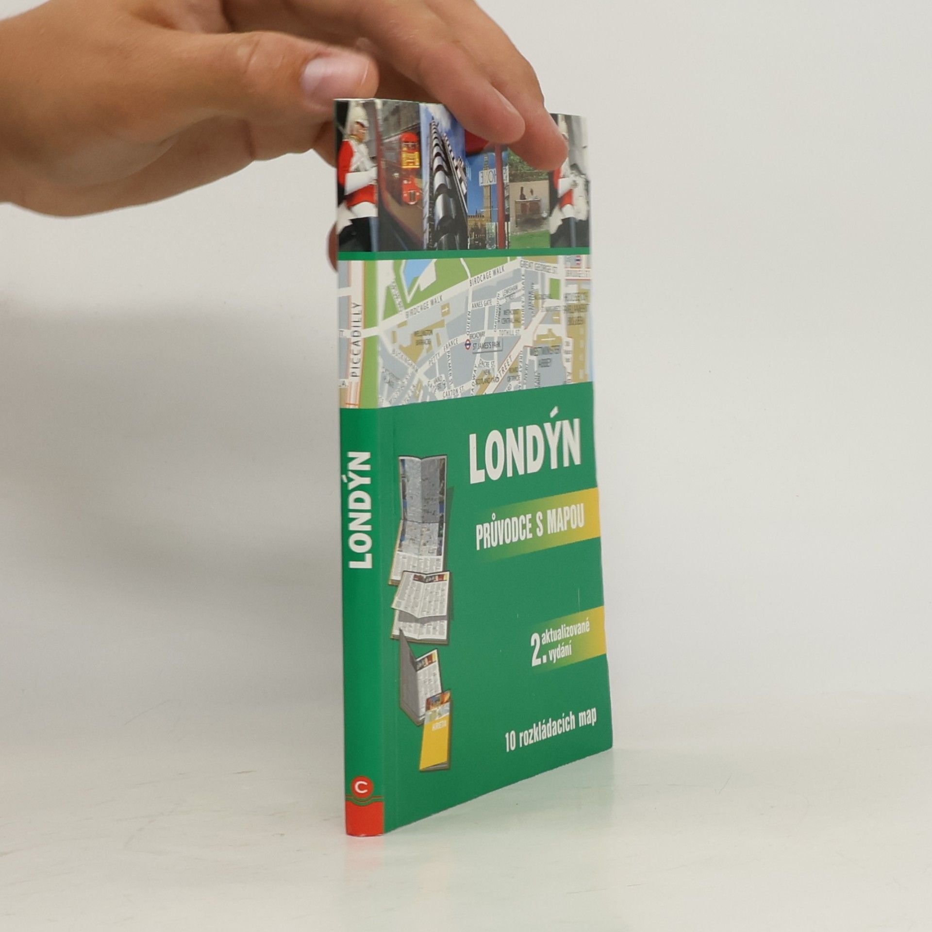 Anne-Lucie Grange Londýn: Průvodce s mapou