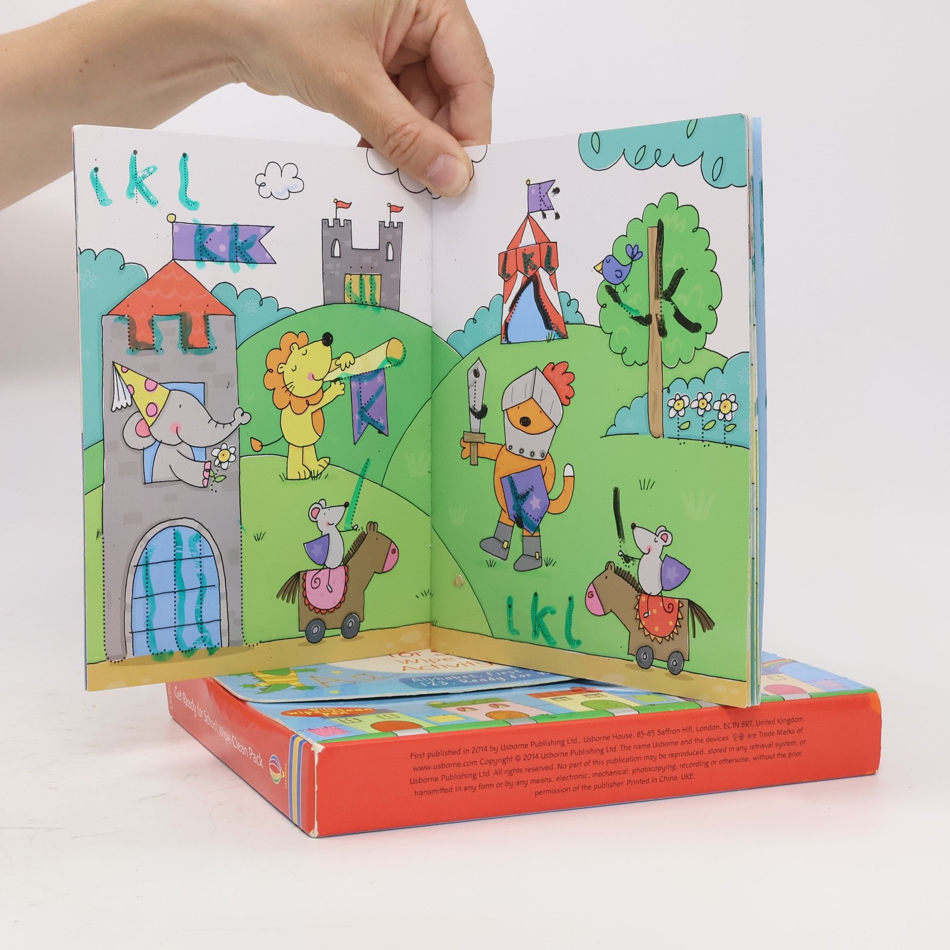 Usborne Publishing, Limited Get Ready for School Wipe-Clean Activity Pack