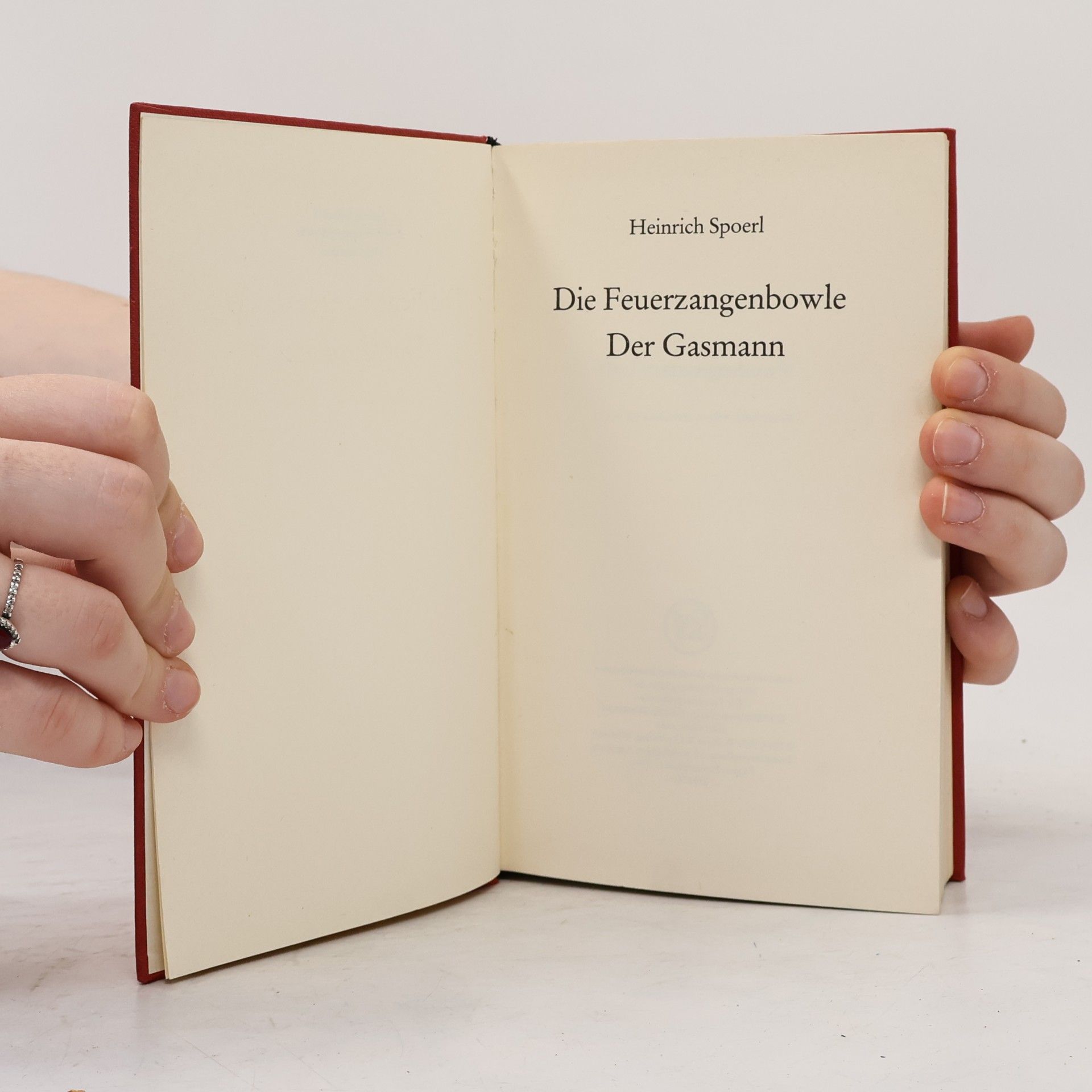 Heinrich Spoerl Die Feuerzangenbowle. Der Gasmann