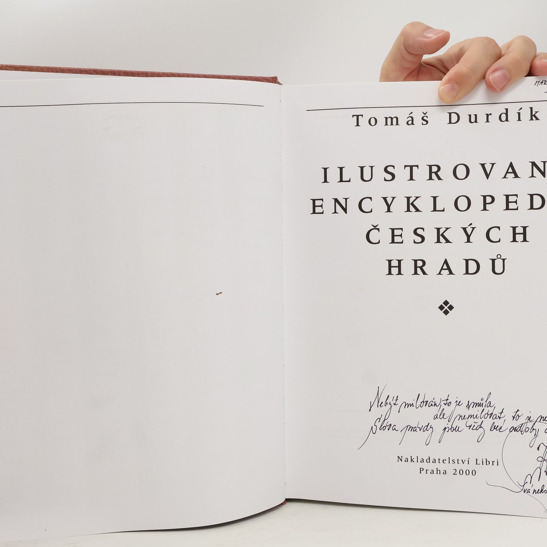 Tomáš Durdík Ilustrovaná encyklopedie českých hradů