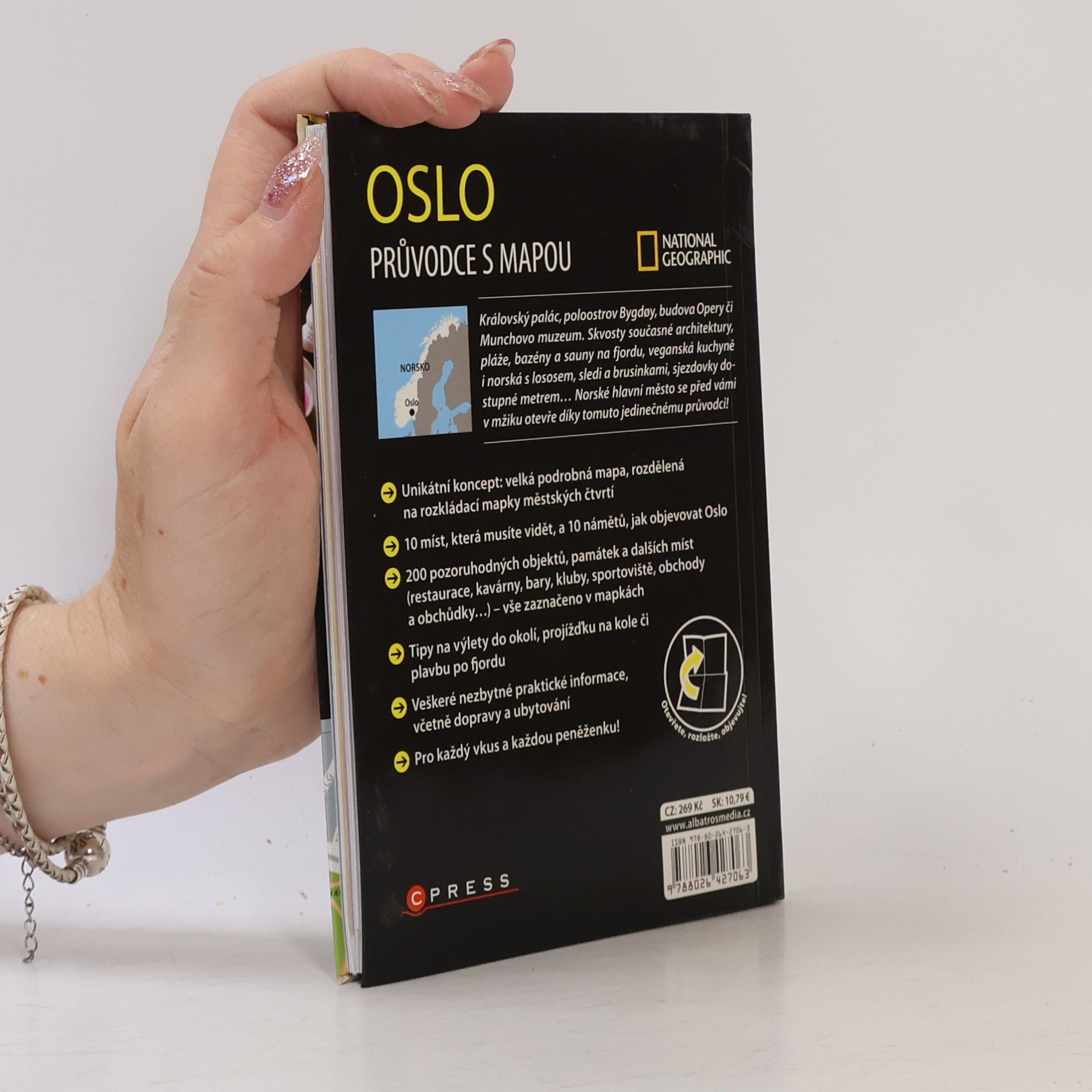 Caroline Sassier Oslo - průvodce s mapou