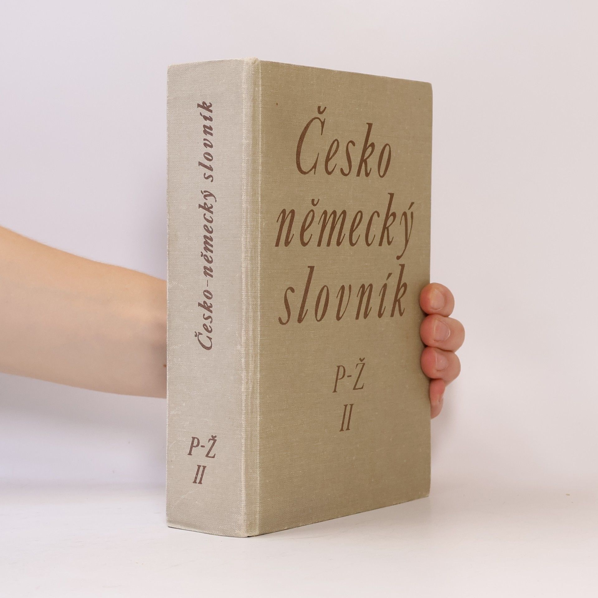 Hugo Siebenschein Česko-německý slovník 2. P-Ž