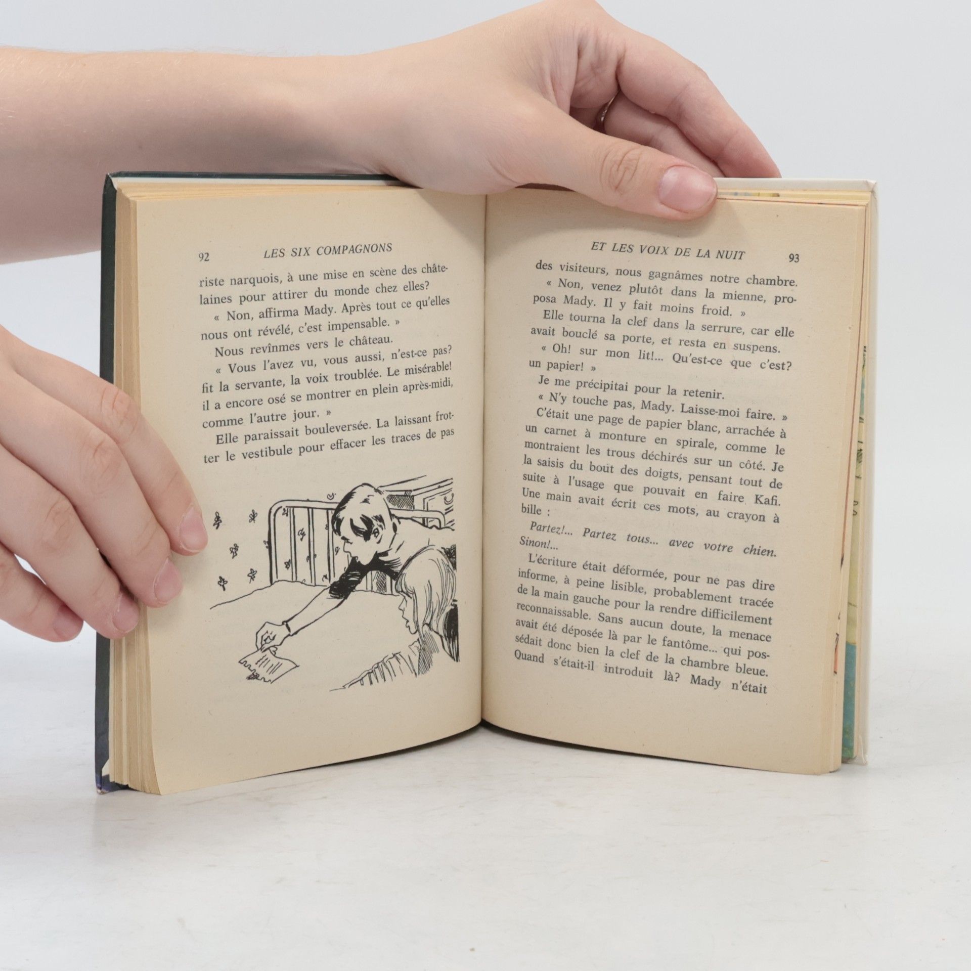 Paul Jacques Bonzon Bibliothèque Verte: Les Six Compagnons et les voix de la nuit