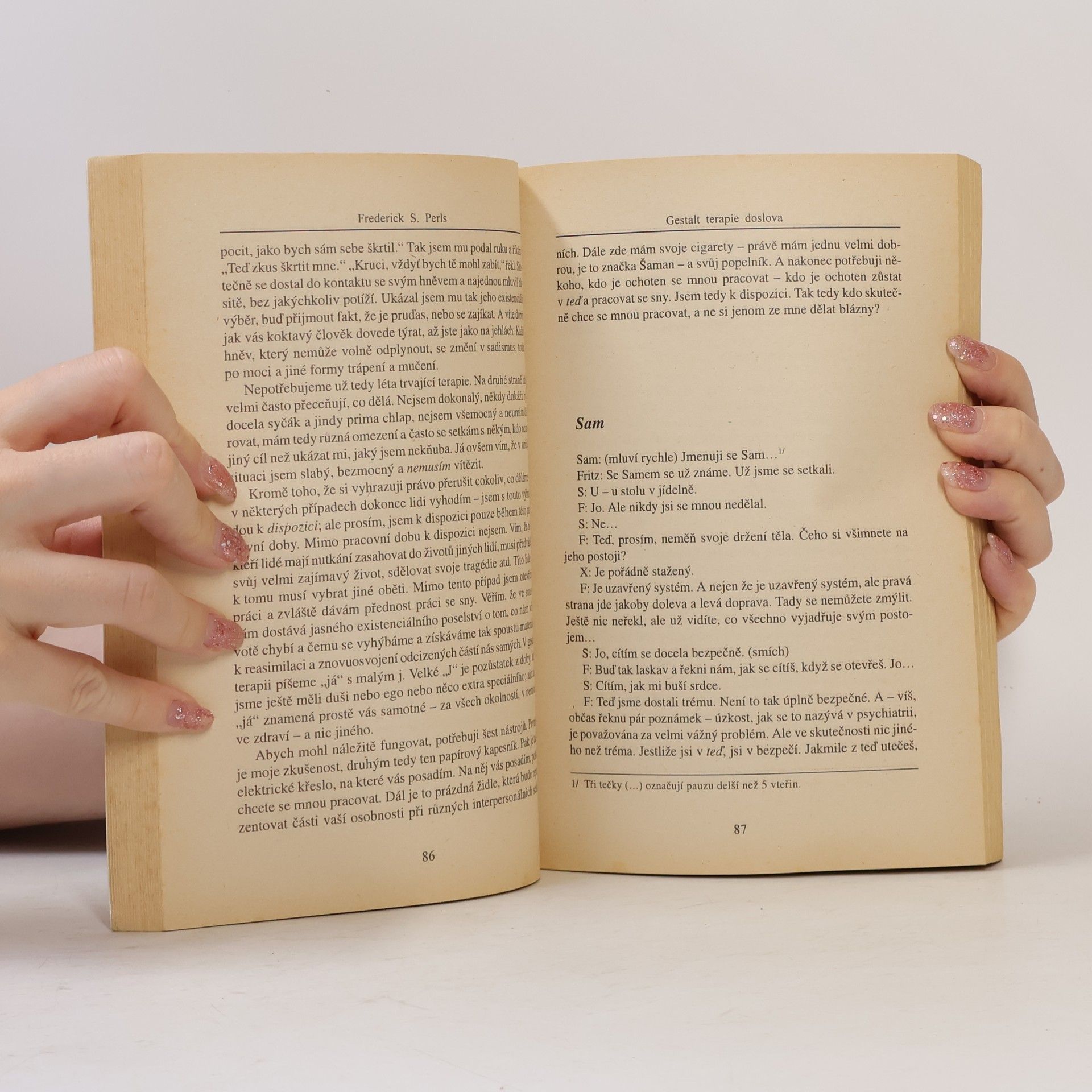Frederick Salomon Perls Gestalt terapie doslova