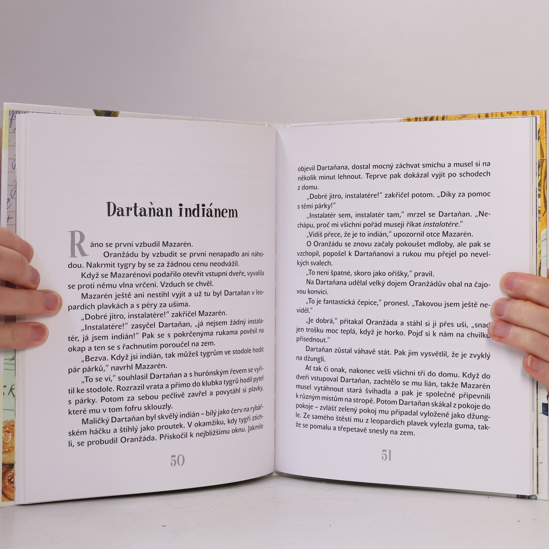 Barbro Lindgren Oranžáda, Mazarén a Dartaňan