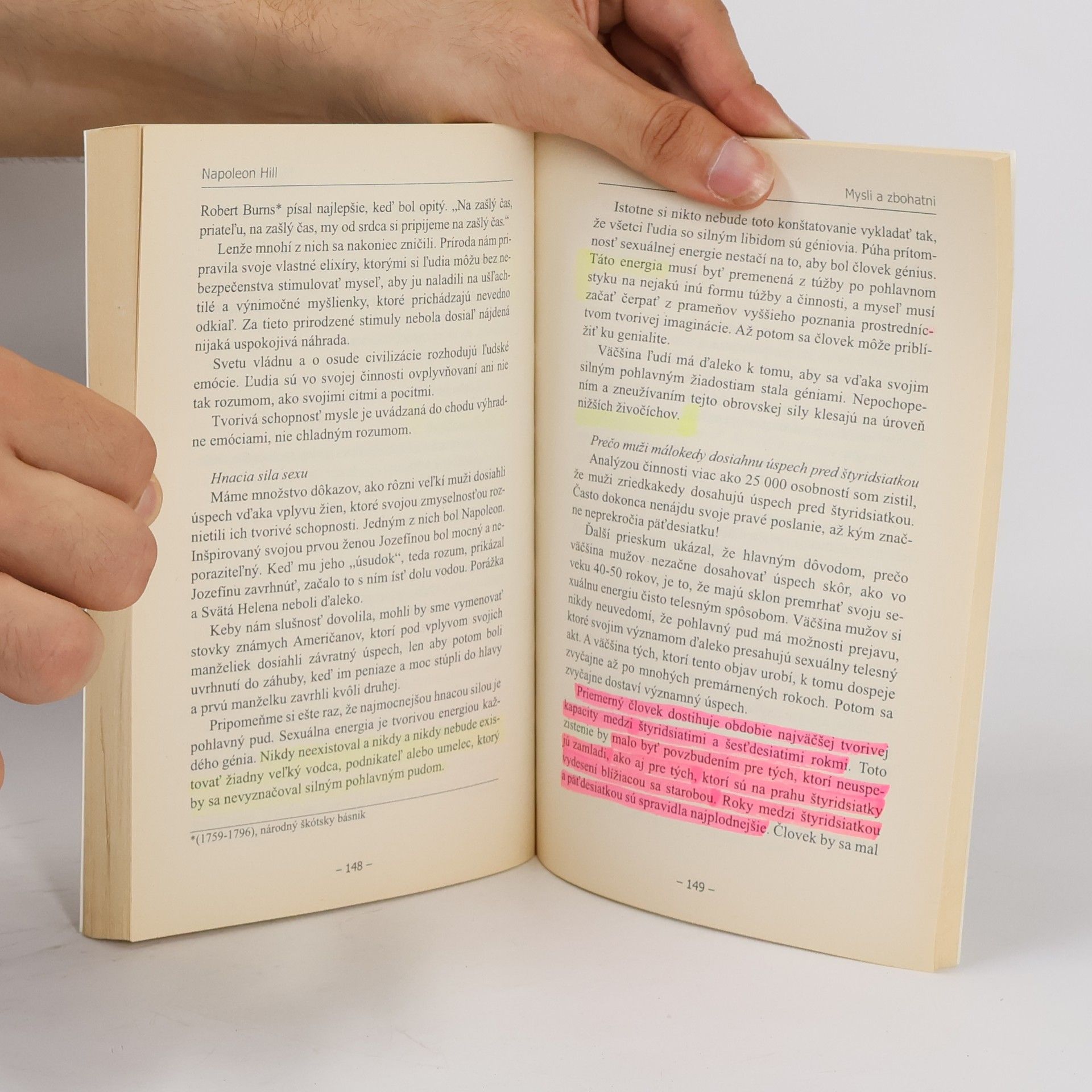 Napoleon Hill Mysli a zbohatni