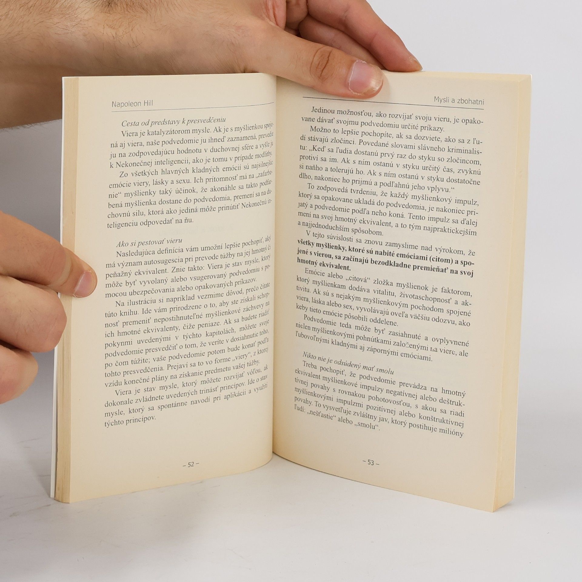 Napoleon Hill Mysli a zbohatni