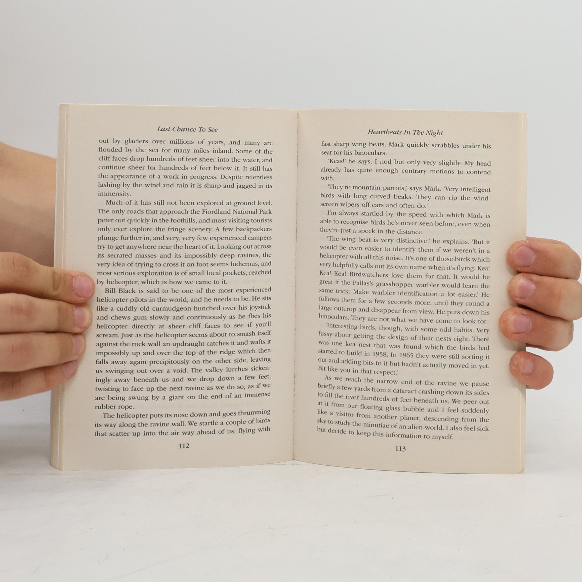 Douglas Adams Last Chance to See. Die Letzten ihrer Art, englische Ausgabe