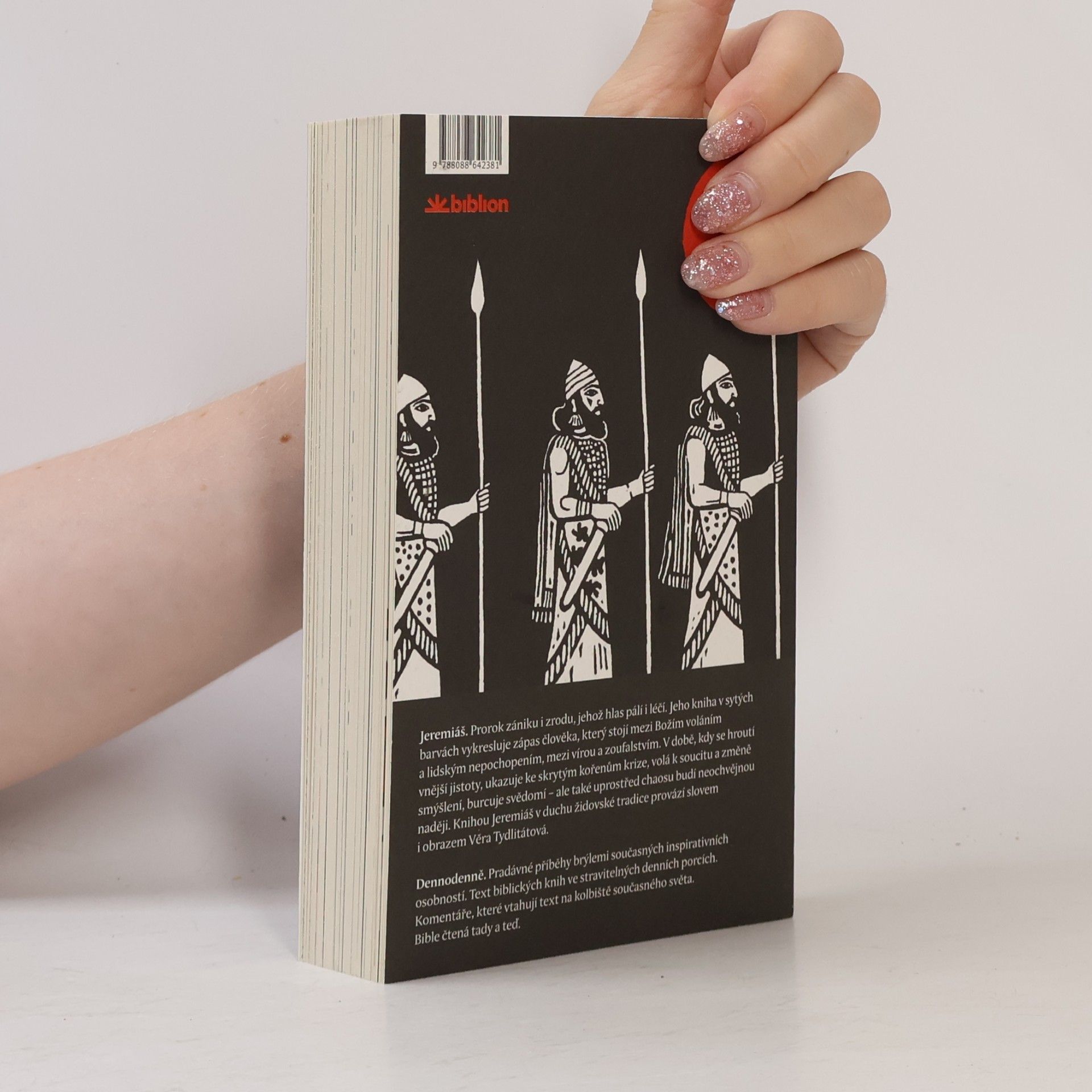 Věra Tydlitátová Jeremiáš, biblickým textem provází Věra Tydlitátová