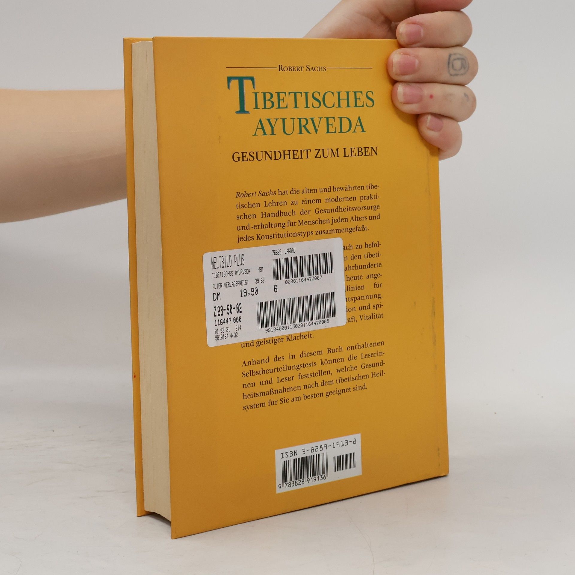 Robert Sachs Tibetisches Ayurveda