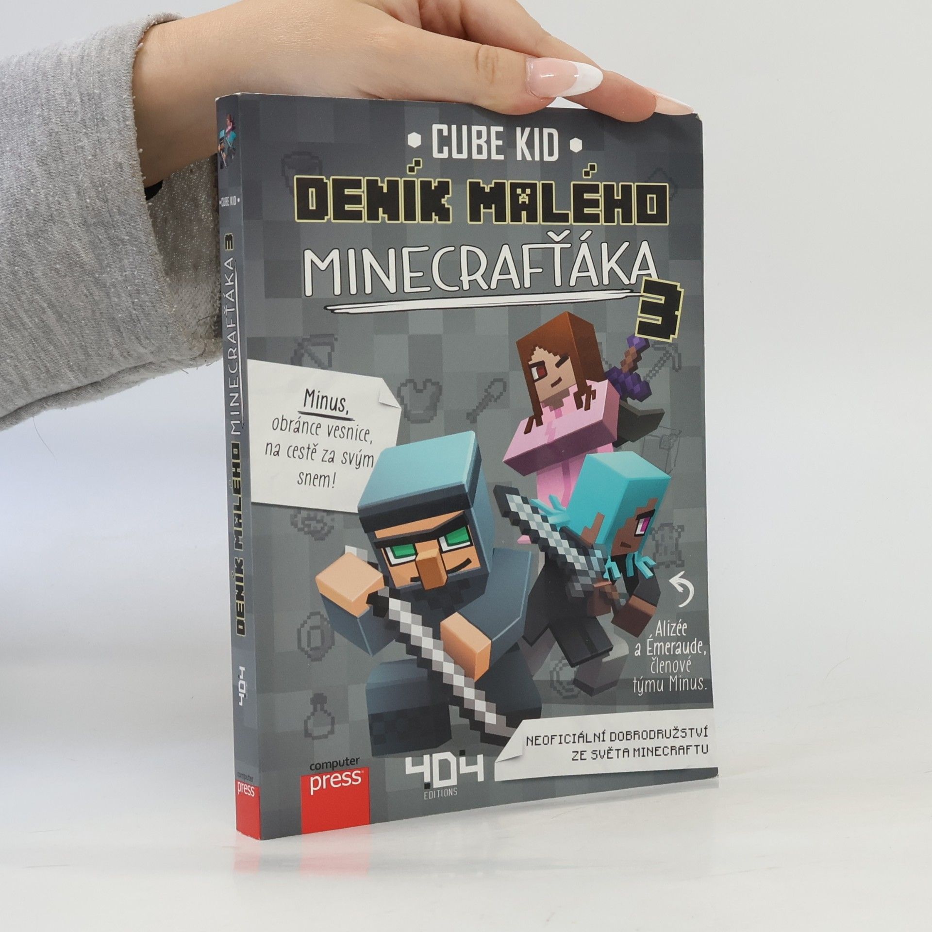 Cube Kid Deník malého Minecrafťáka 3