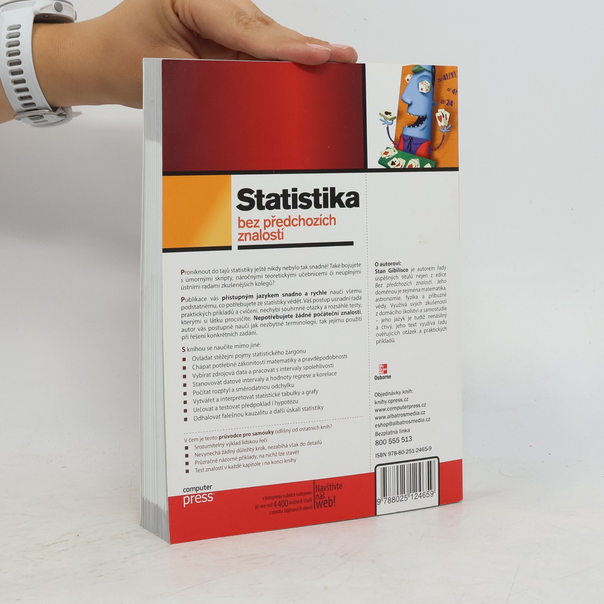 Stan Gibilisco Statistika bez předchozích znalostí