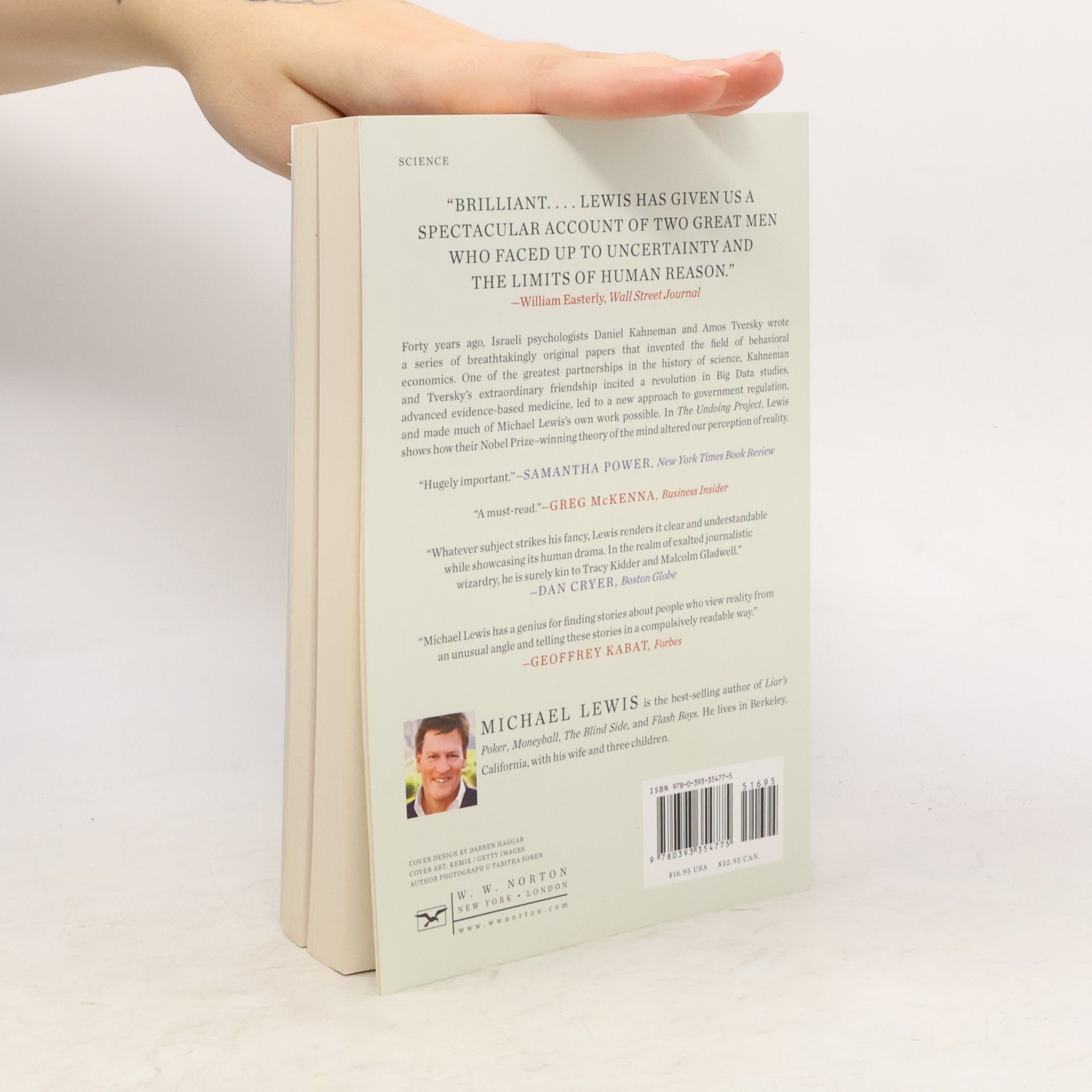 Michael Lewis The undoing project : a friendship that changed our minds