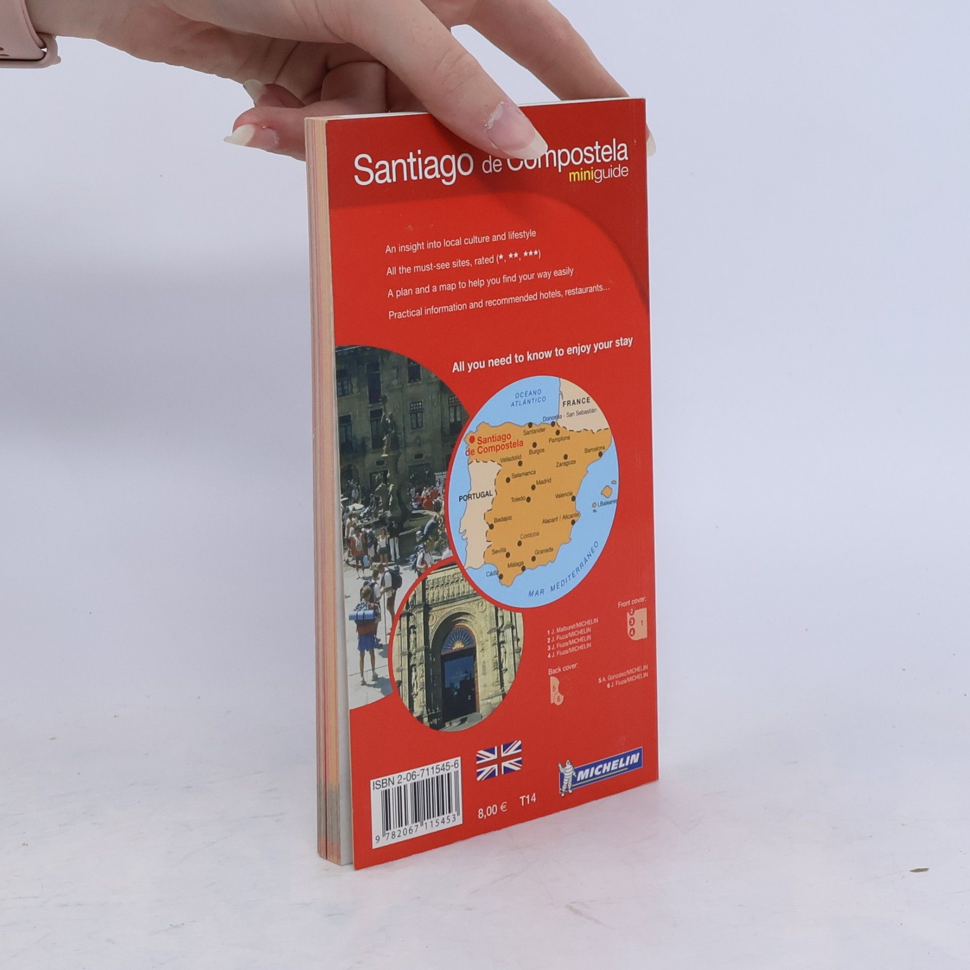 Manufacture française des pneumatiques Michelin Michelin Mini Guides: Santiago de Compostela Mini Guide