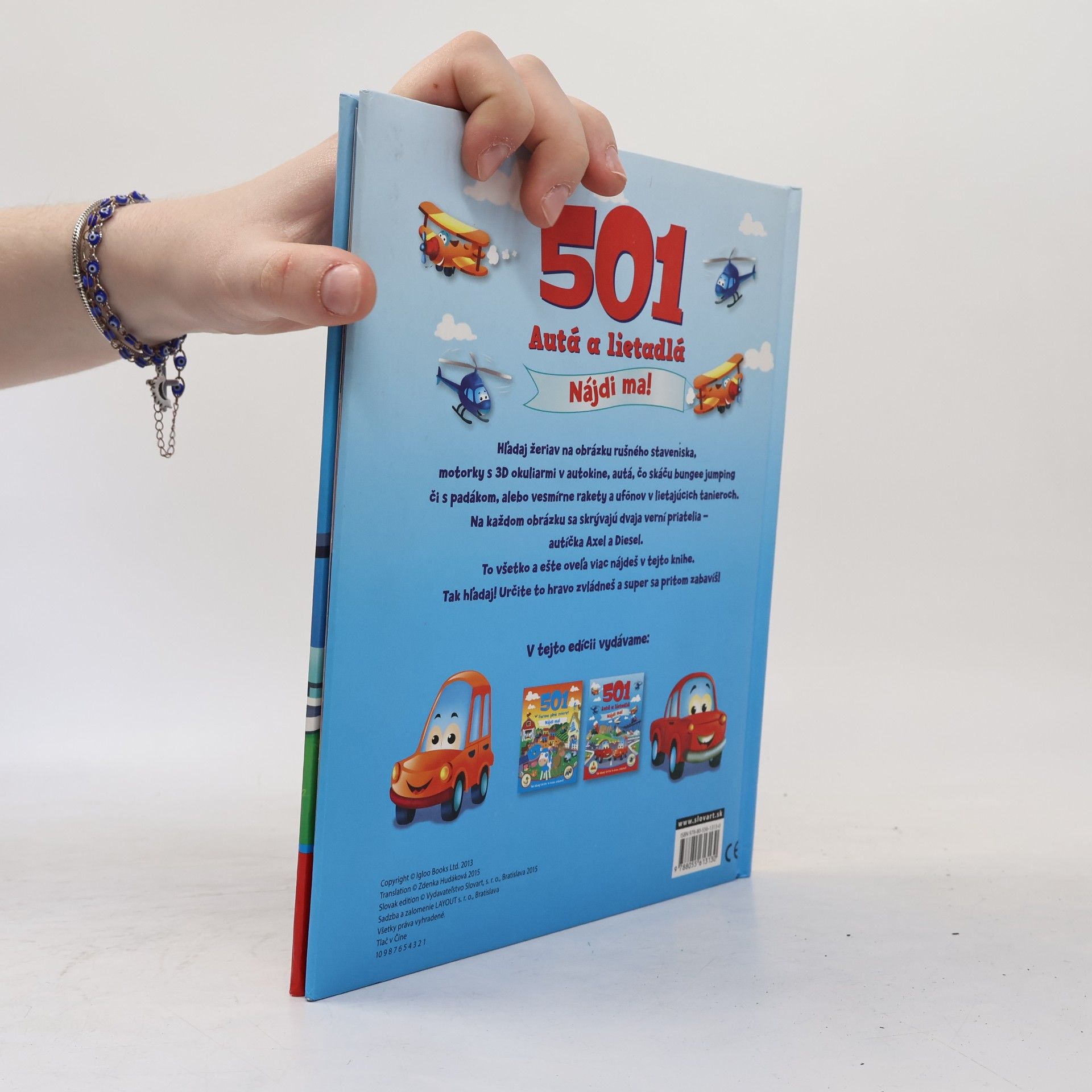 Kolektív autorov 501 Nájdi Ma! Autá a lietadlá