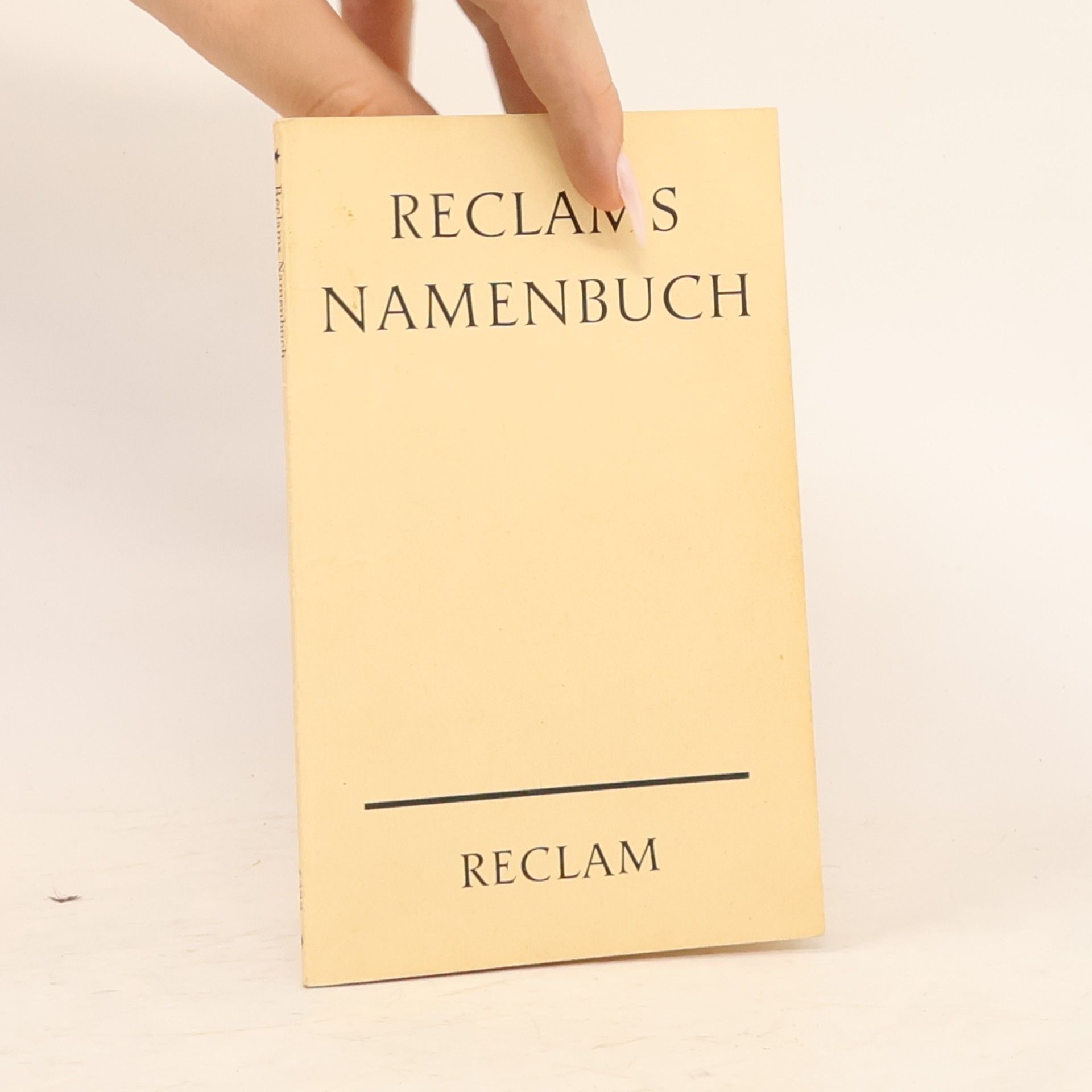 AA.VV. Reclams Namenbuch