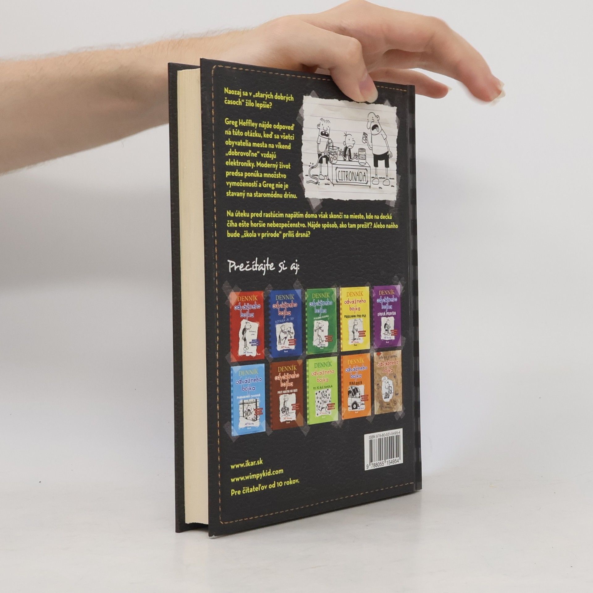 Jeff Kinney Denník odvážneho bojka 10. Drsná škola