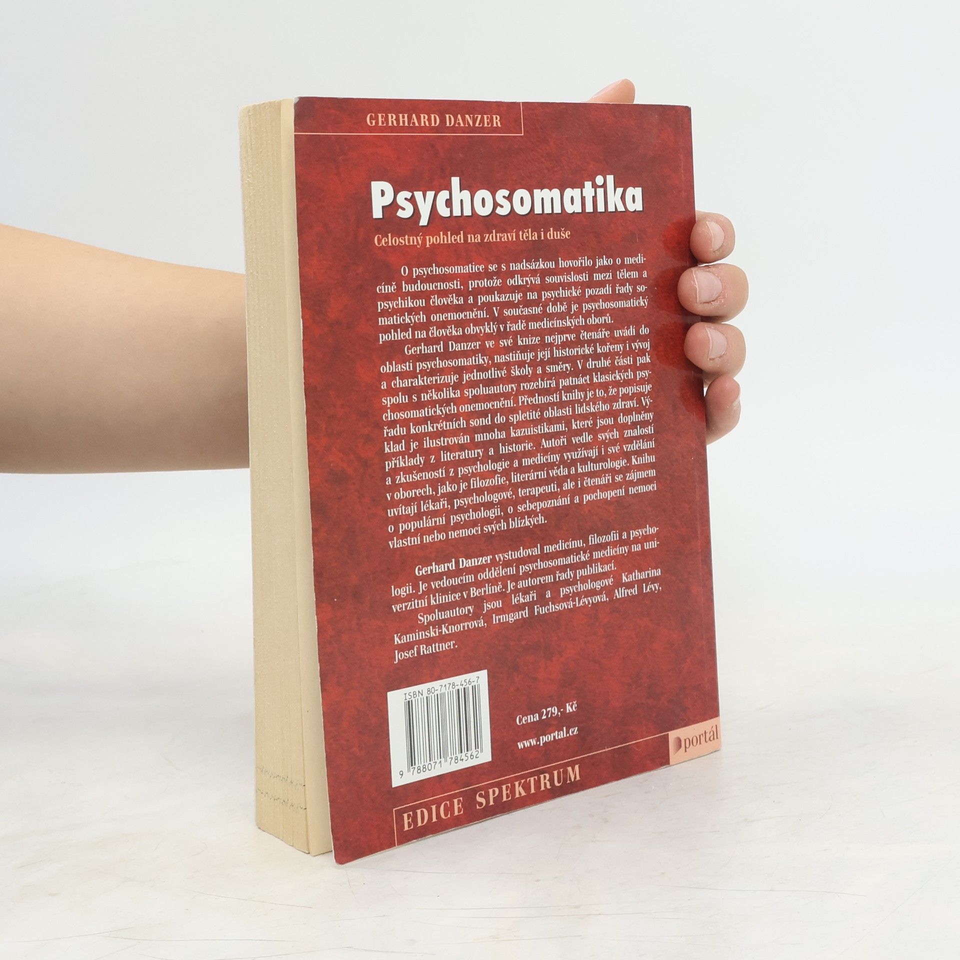 Gerhard Danzer Psychosomatika: Celostný pohled na zdraví těla i duše