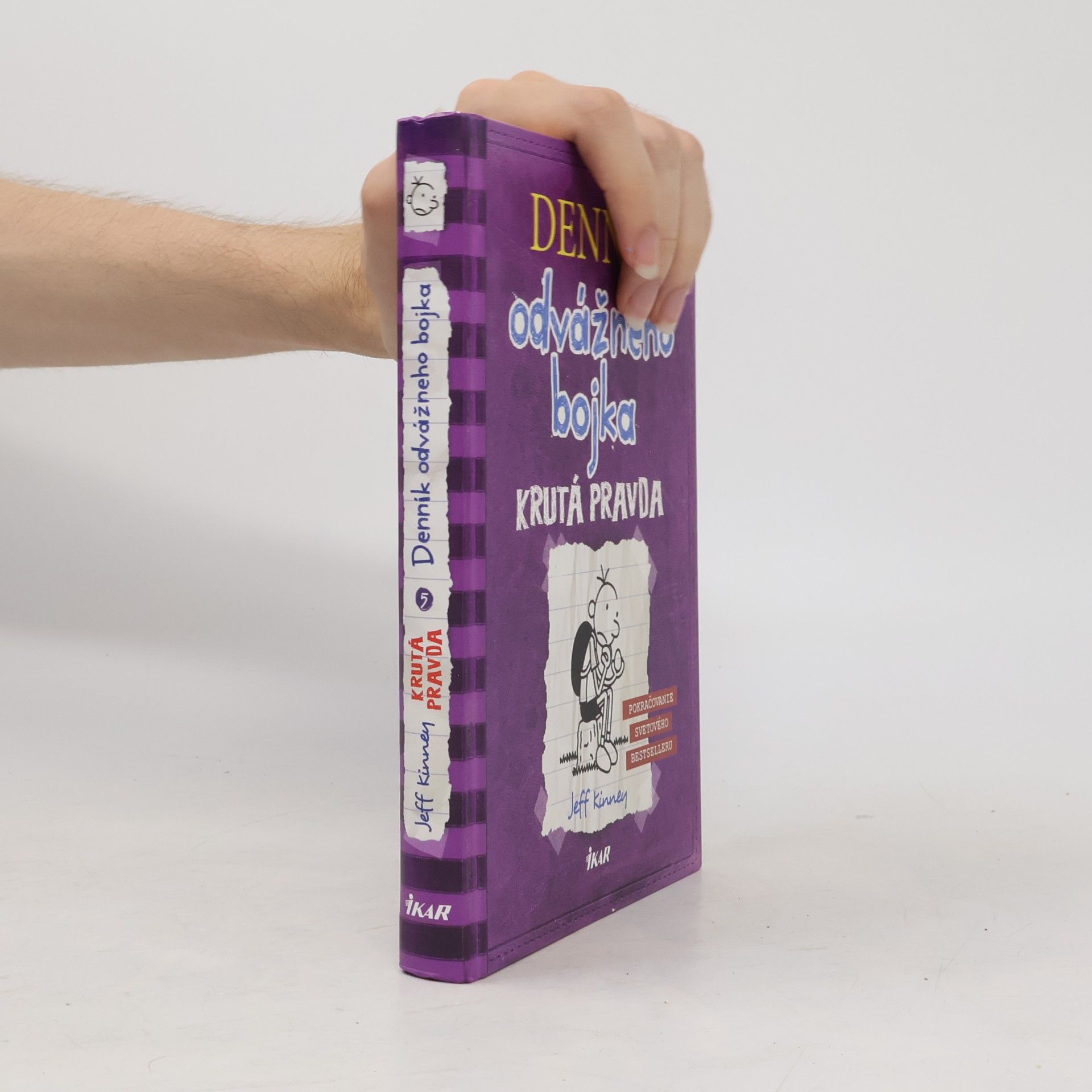Jeff Kinney Denník odvážneho bojka 5. Krutá pravda
