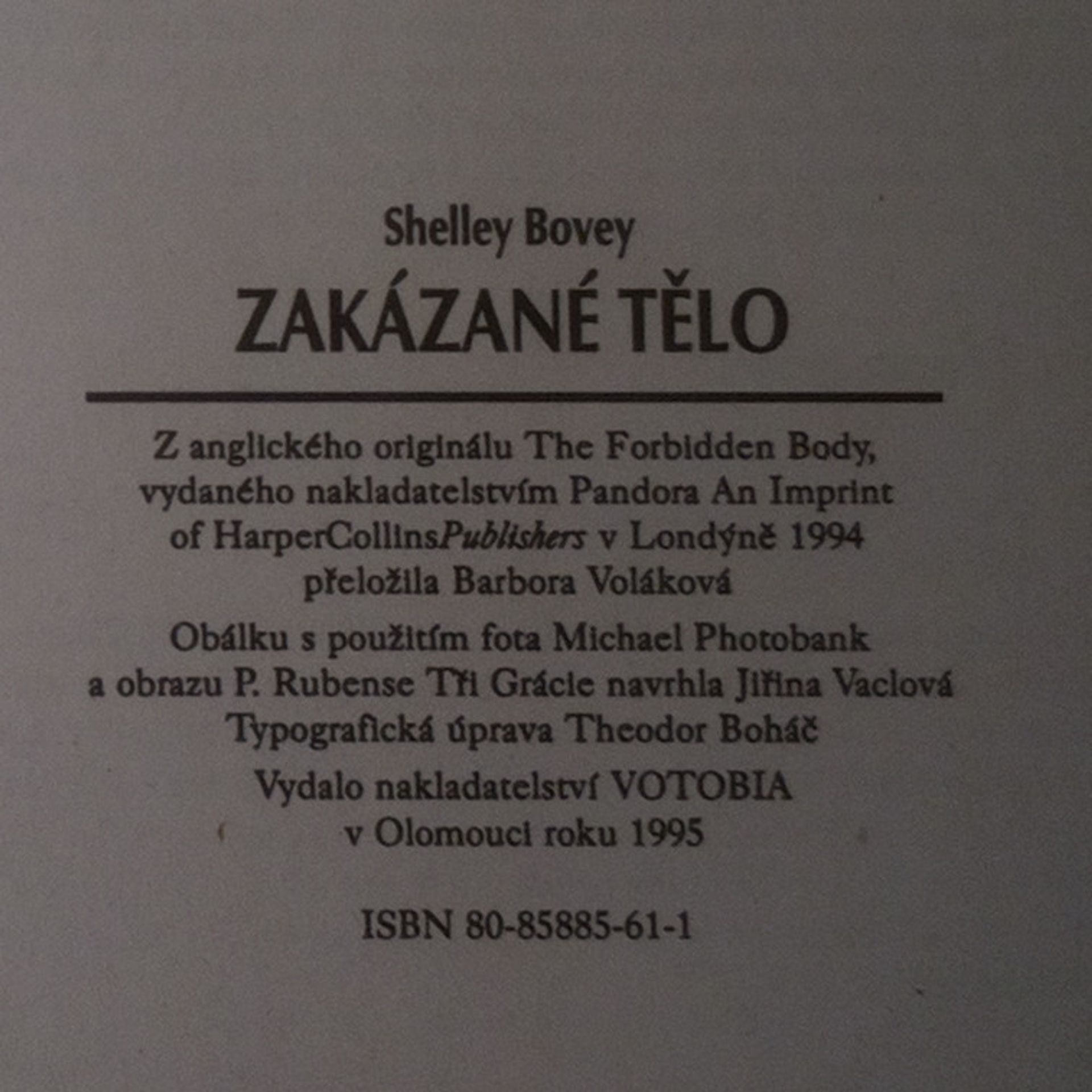Shelley Bovey Zakázané tělo. Být tlustý není hřích