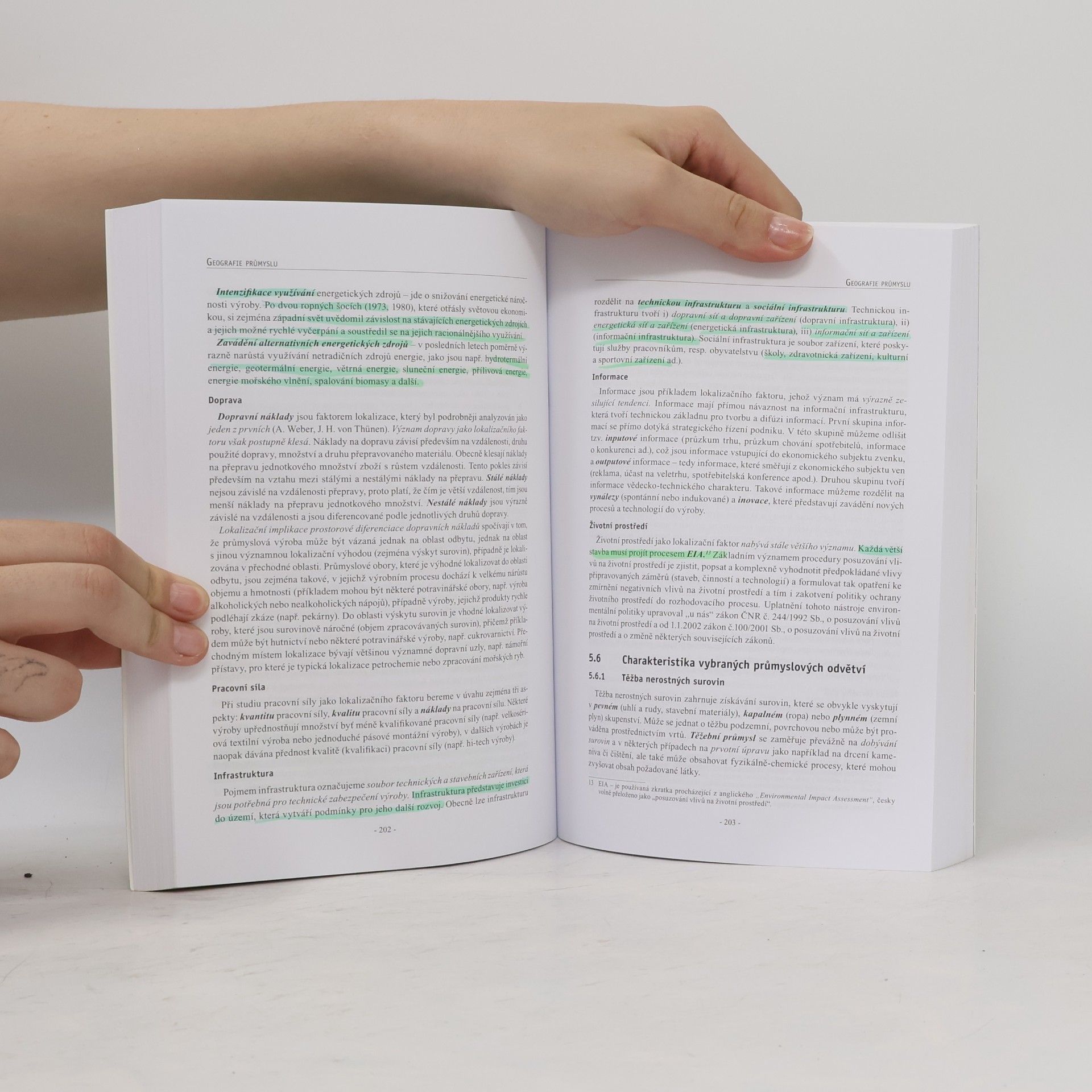 Václav Toušek Ekonomická a sociální geografie